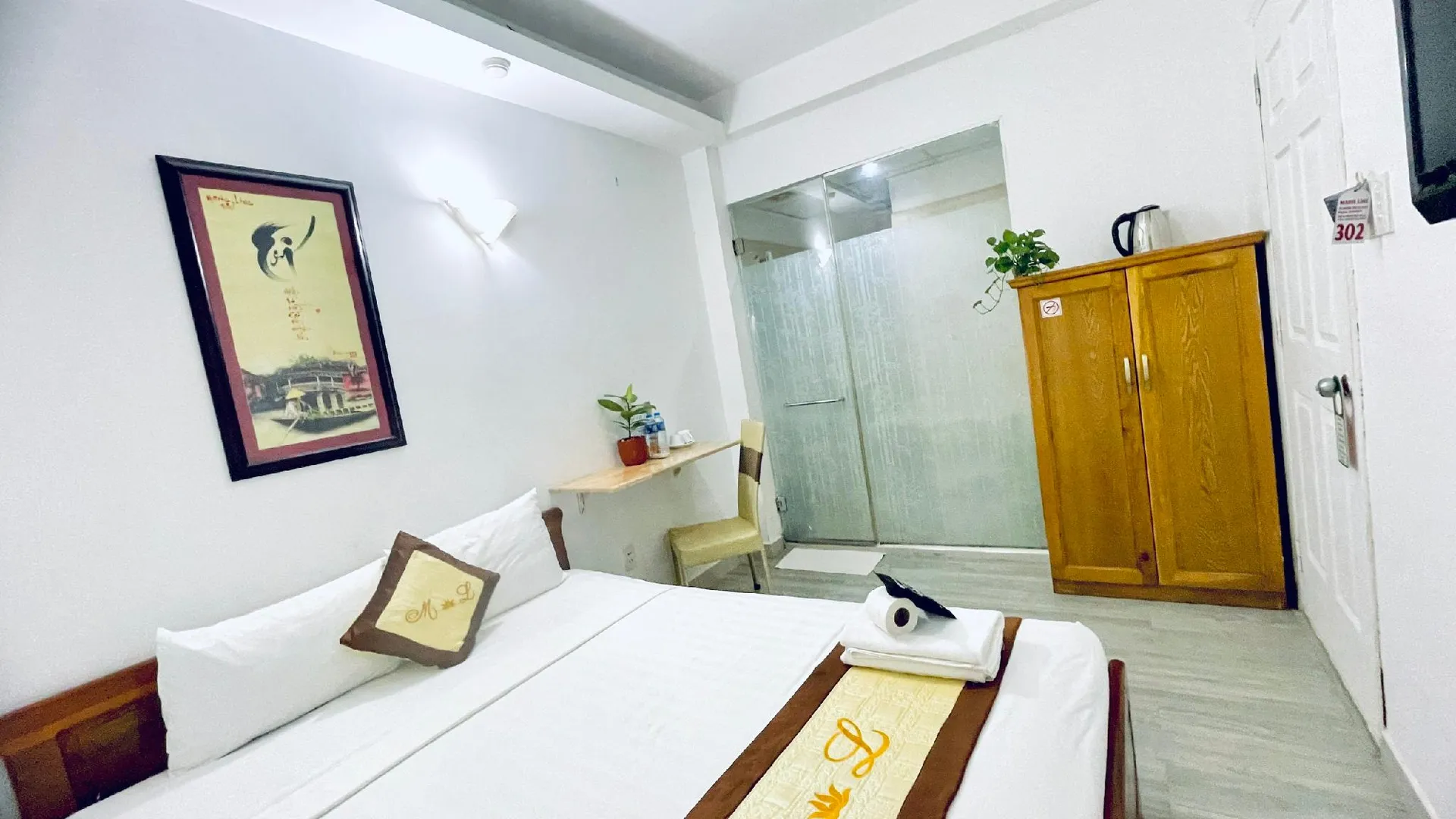 호치민 마리라인 1 호텔 팜응울라오 1성급 호텔 전망