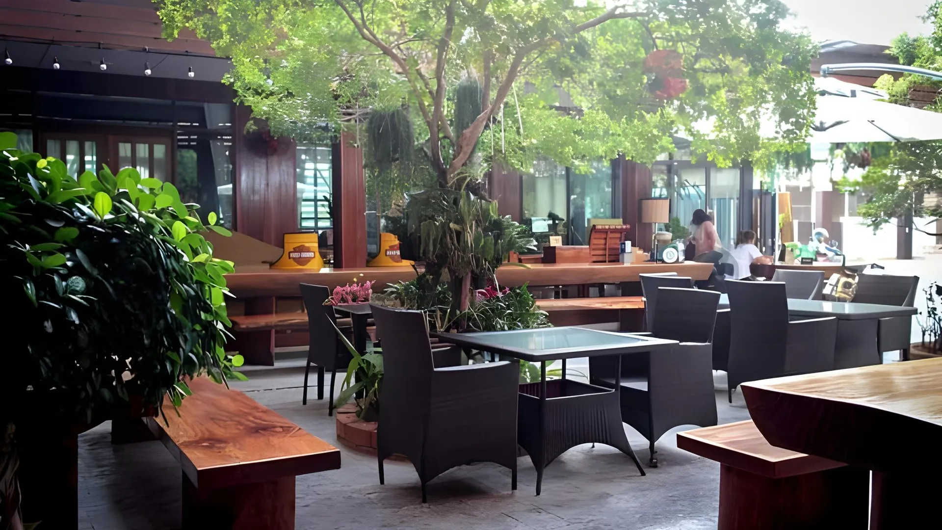 방콕 플런핑 3성급 호텔 로비