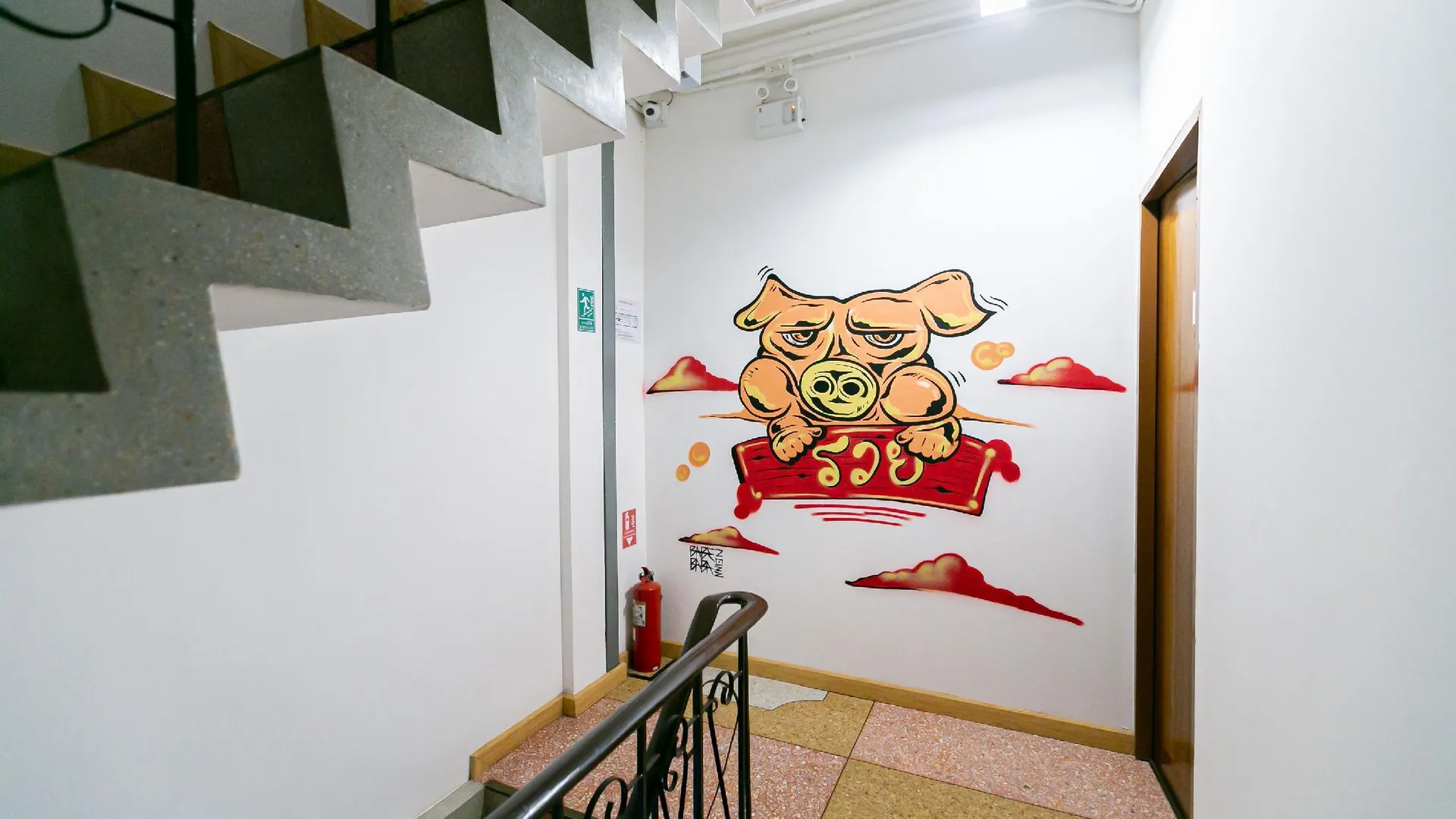 방콕 탈랏노이 페인트 하우스 3성급 호텔 부대시설