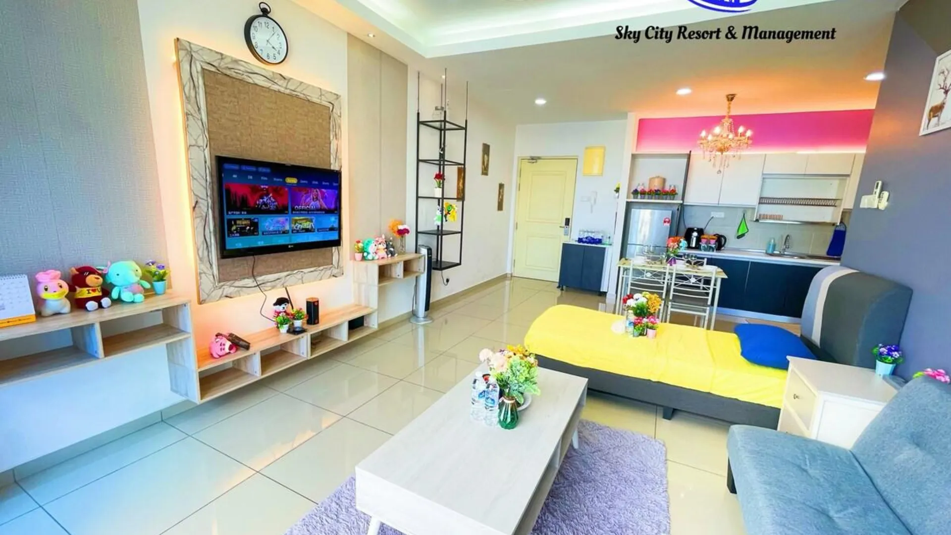 말라카 존커의 아파트먼트 (m², 침실 1개, 프라이빗 욕실 1개) 4성급 싱글룸 전망