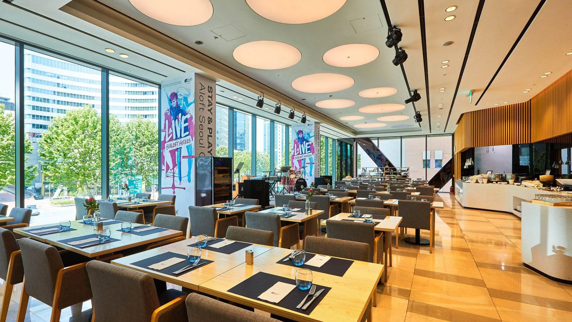 서울 알로프트 서울 강남 4성급 호텔 로비