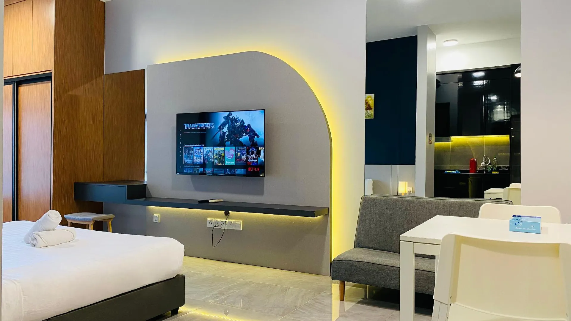 말라카 멜라카 라야의 스튜디오 프라이빗 하우스 (40m², 프라이빗 욕실 1개) 4성급 싱글룸 스위트룸