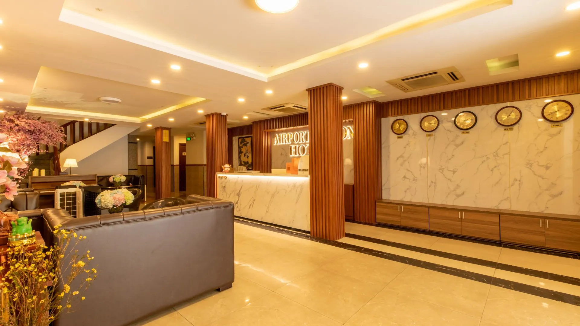 호치민 에어포트 사이공 호텔 3성급 호텔 레스토랑