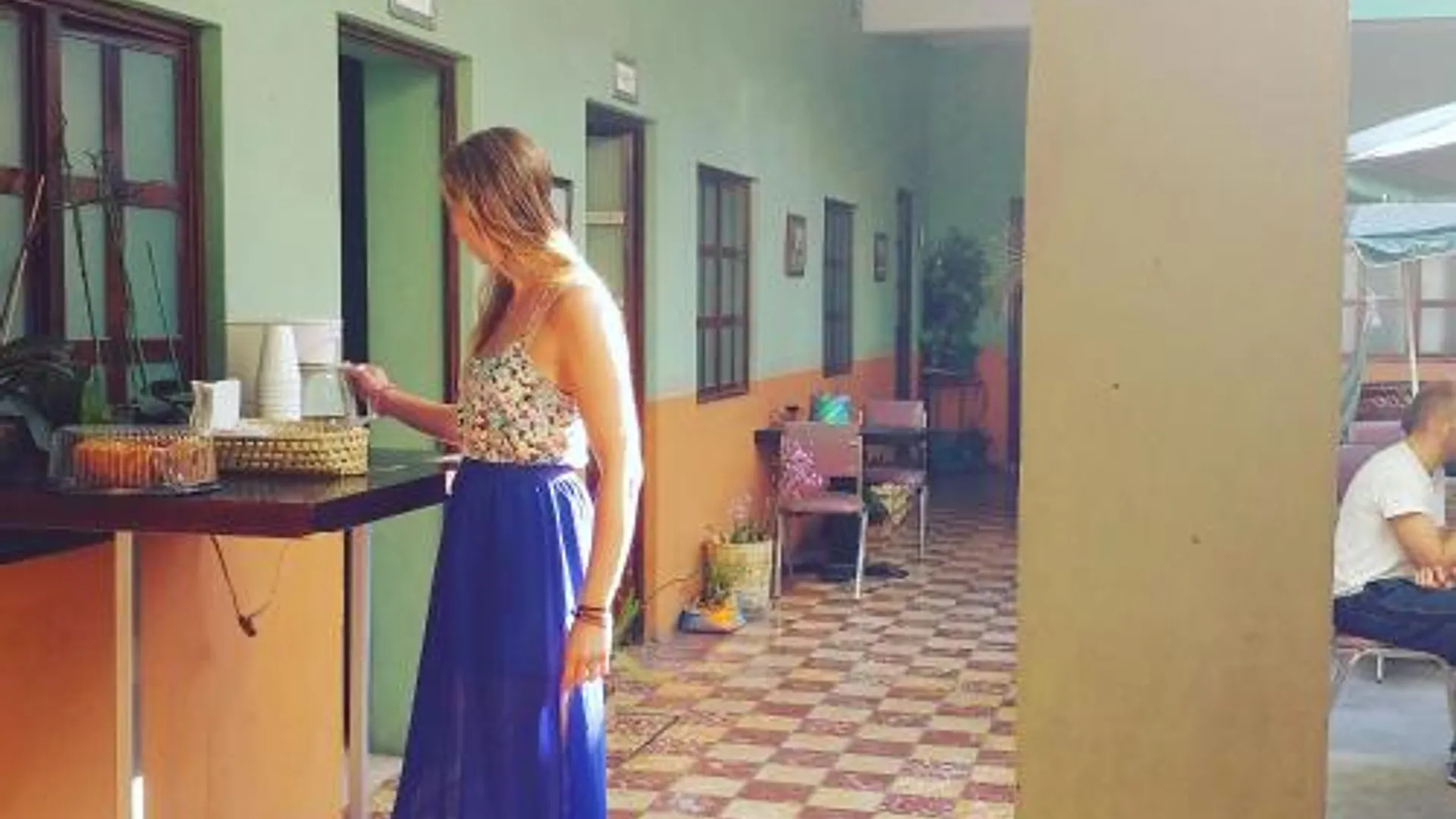 오악사카 Hierba De Conejo Hostel 2성급 호텔 전망