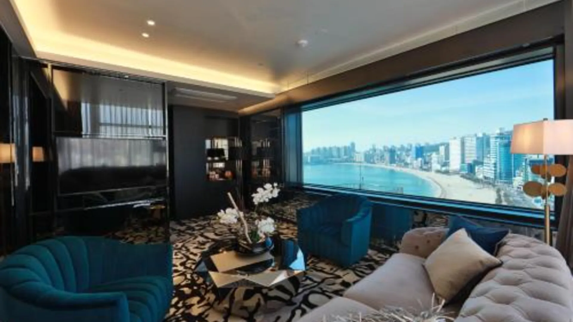 부산 베스트 루이스 해밀턴 호텔 광안점 3성급 호텔 로비