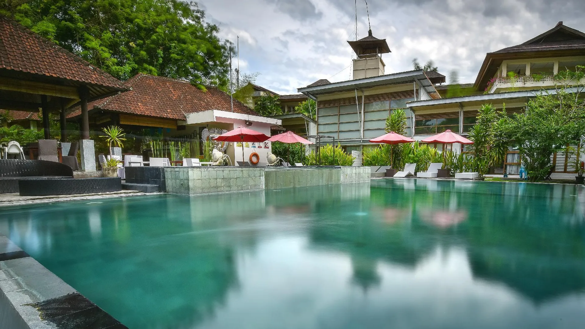 발리 빌라 푸리 아유 3성급 호텔 객실