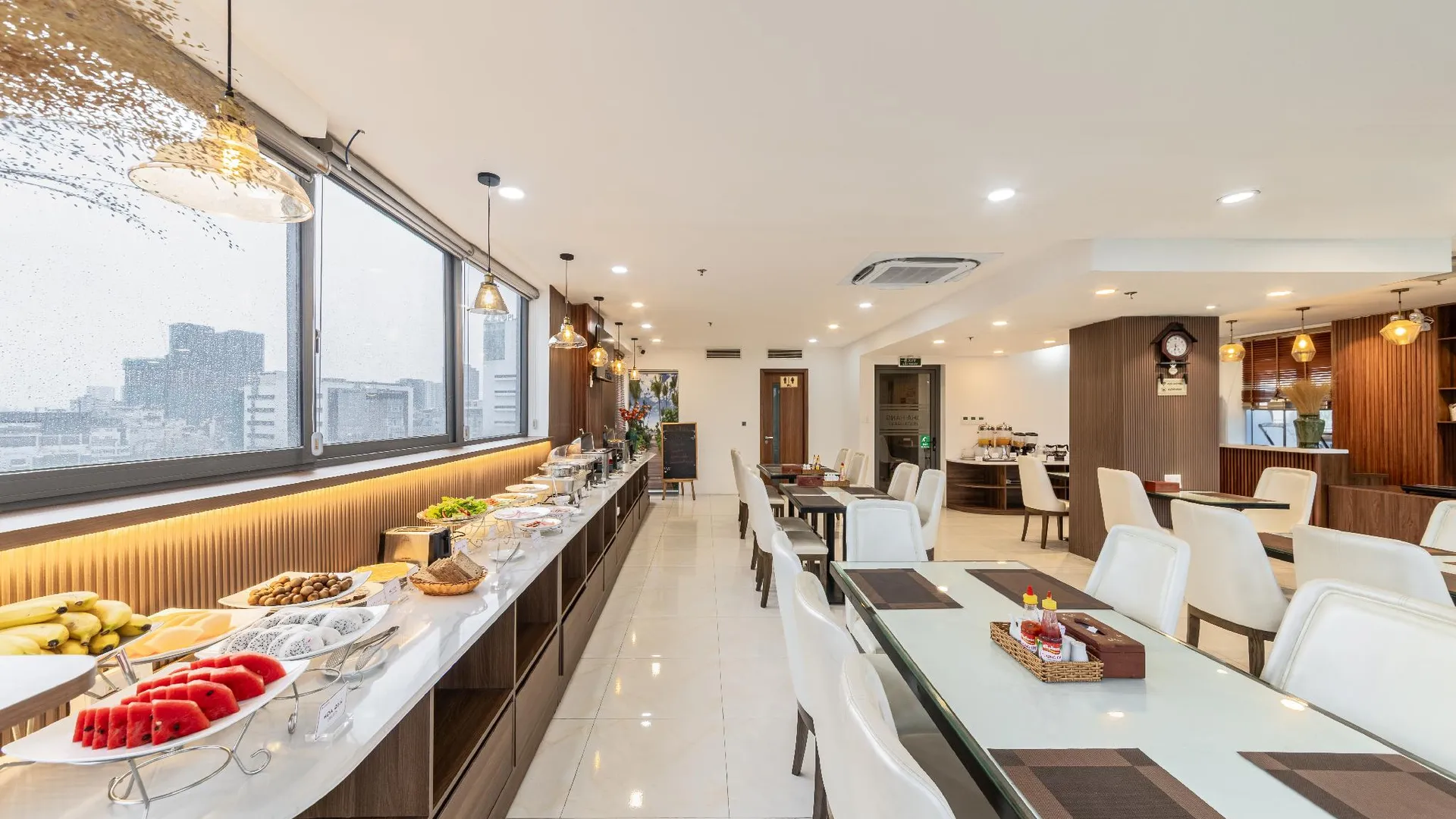 호치민 A25 호텔 - 55 깟 망 탕 8 호텔 로비