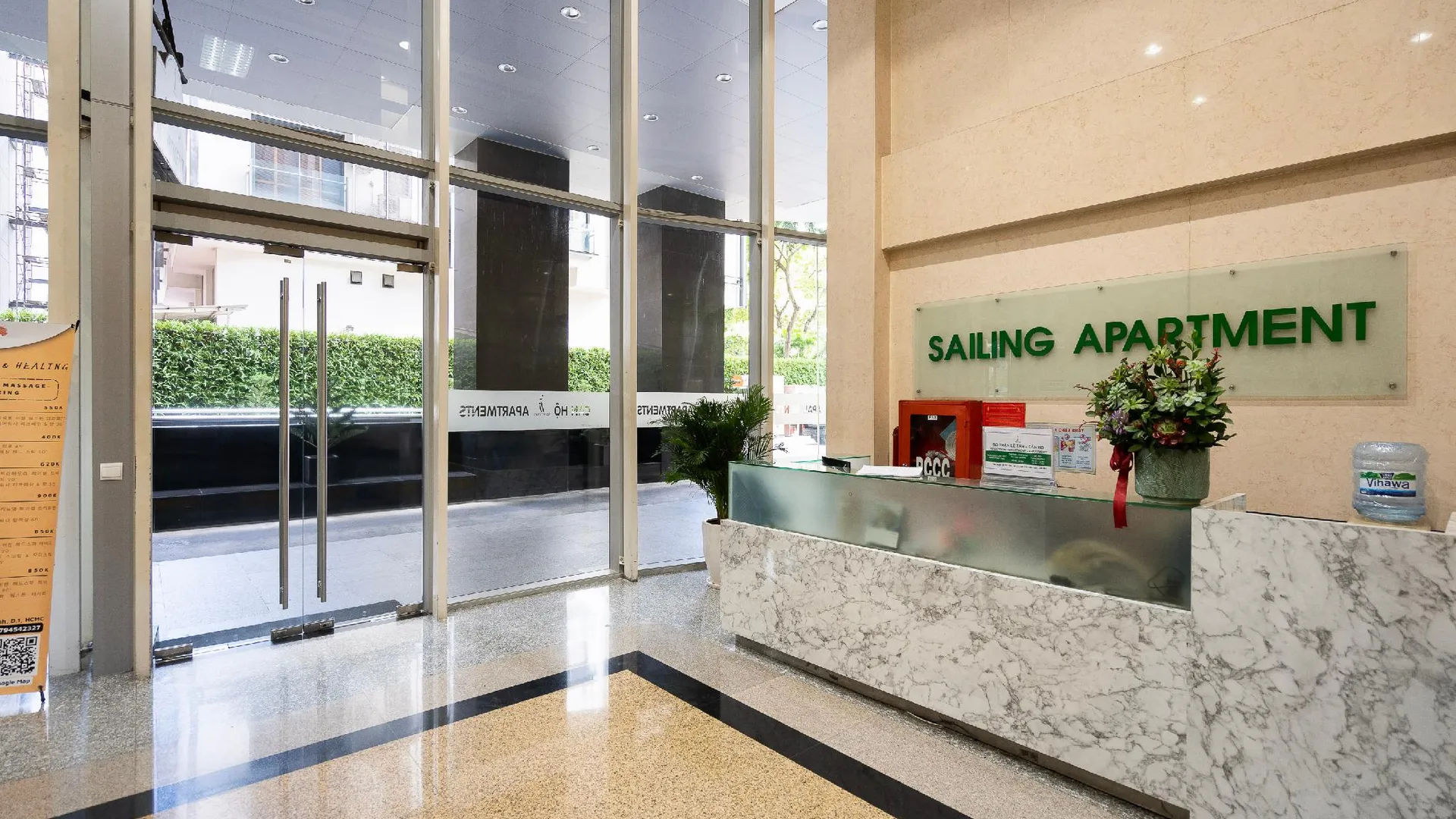 호치민 트레이시 세일링 타워 5성급 호텔 객실