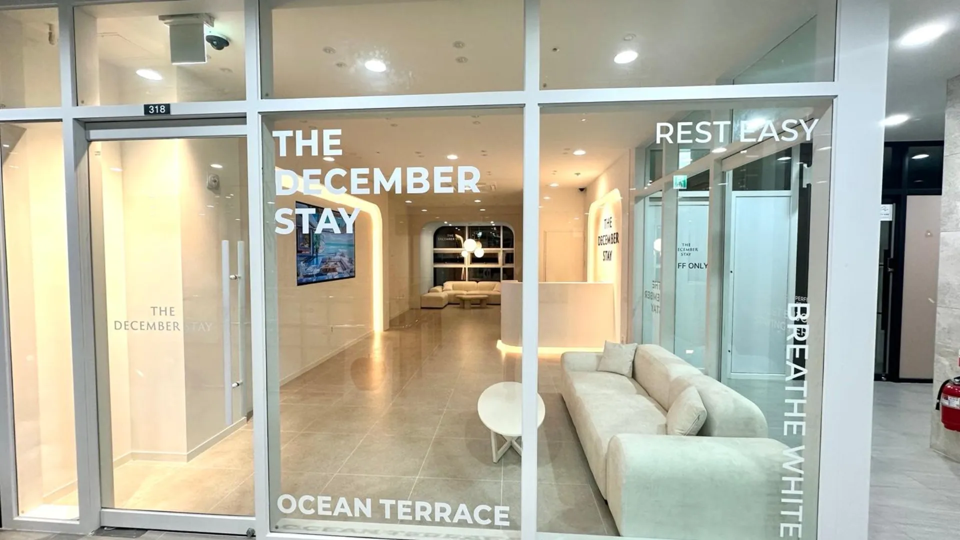 부산 더 디셈버스테이 부산 송도 오션 테라스 5성급 호텔 객실