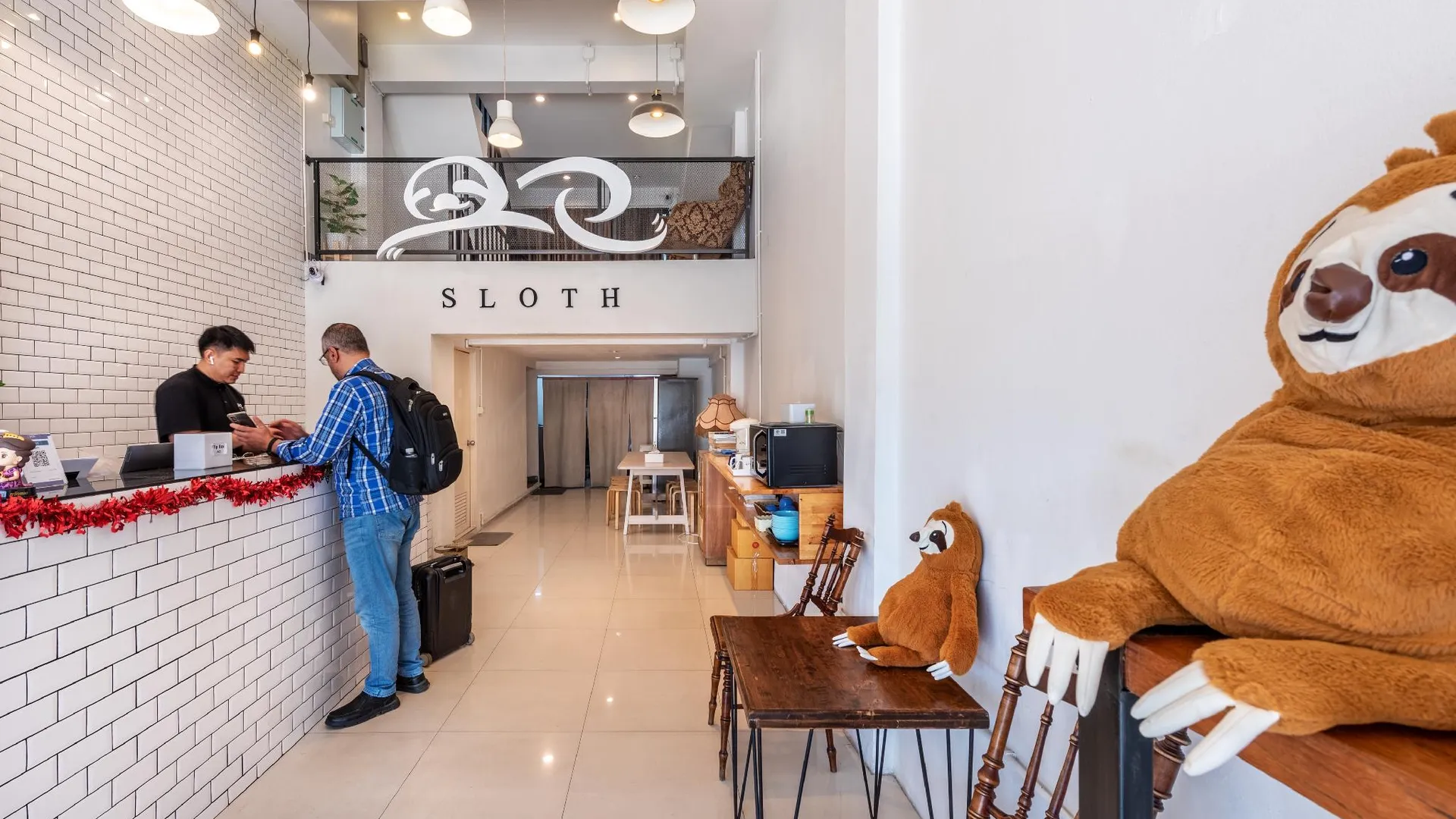 방콕 슬로스 호스텔 돈무앙 에어포트 2성급 호텔 전망