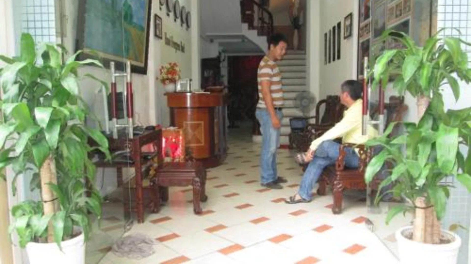 하노이 하노이 에버그린 호텔 2성급 호텔 레스토랑