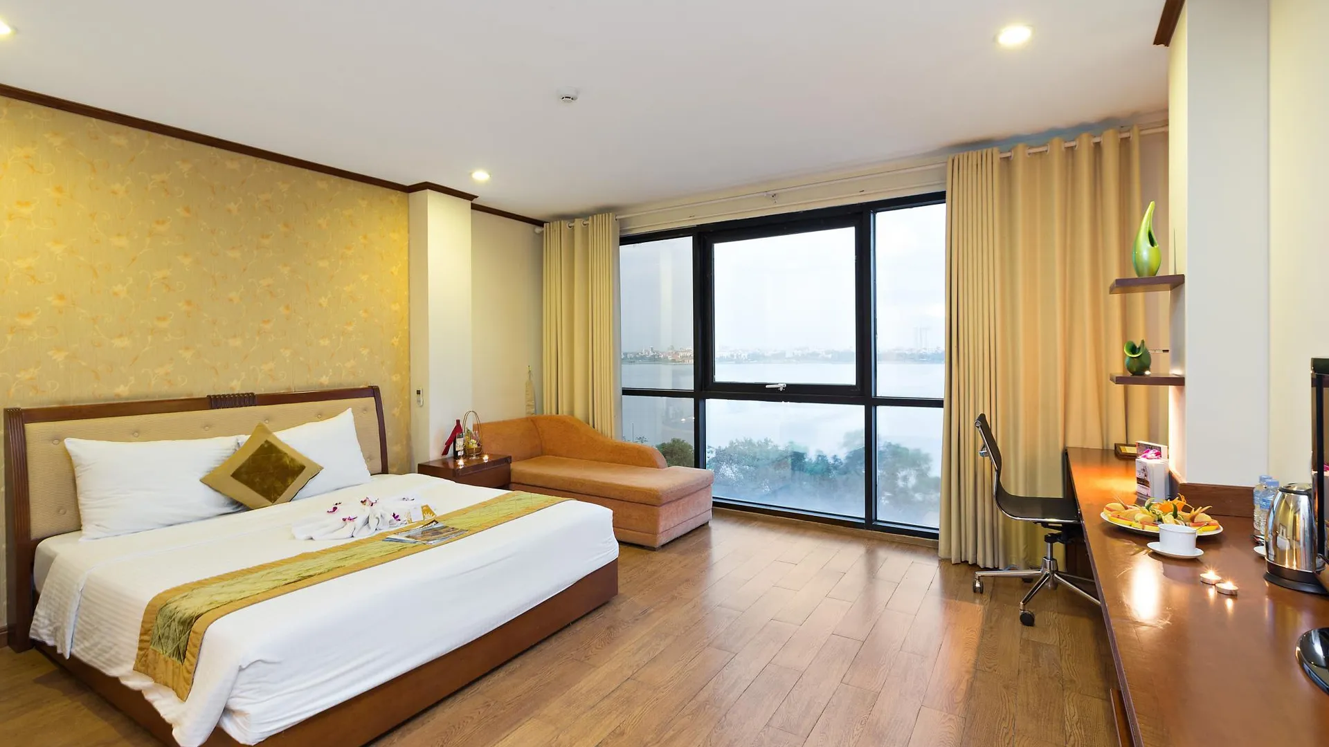 하노이 선셋 웨스트레이크 하노이 호텔 3성급 호텔 객실