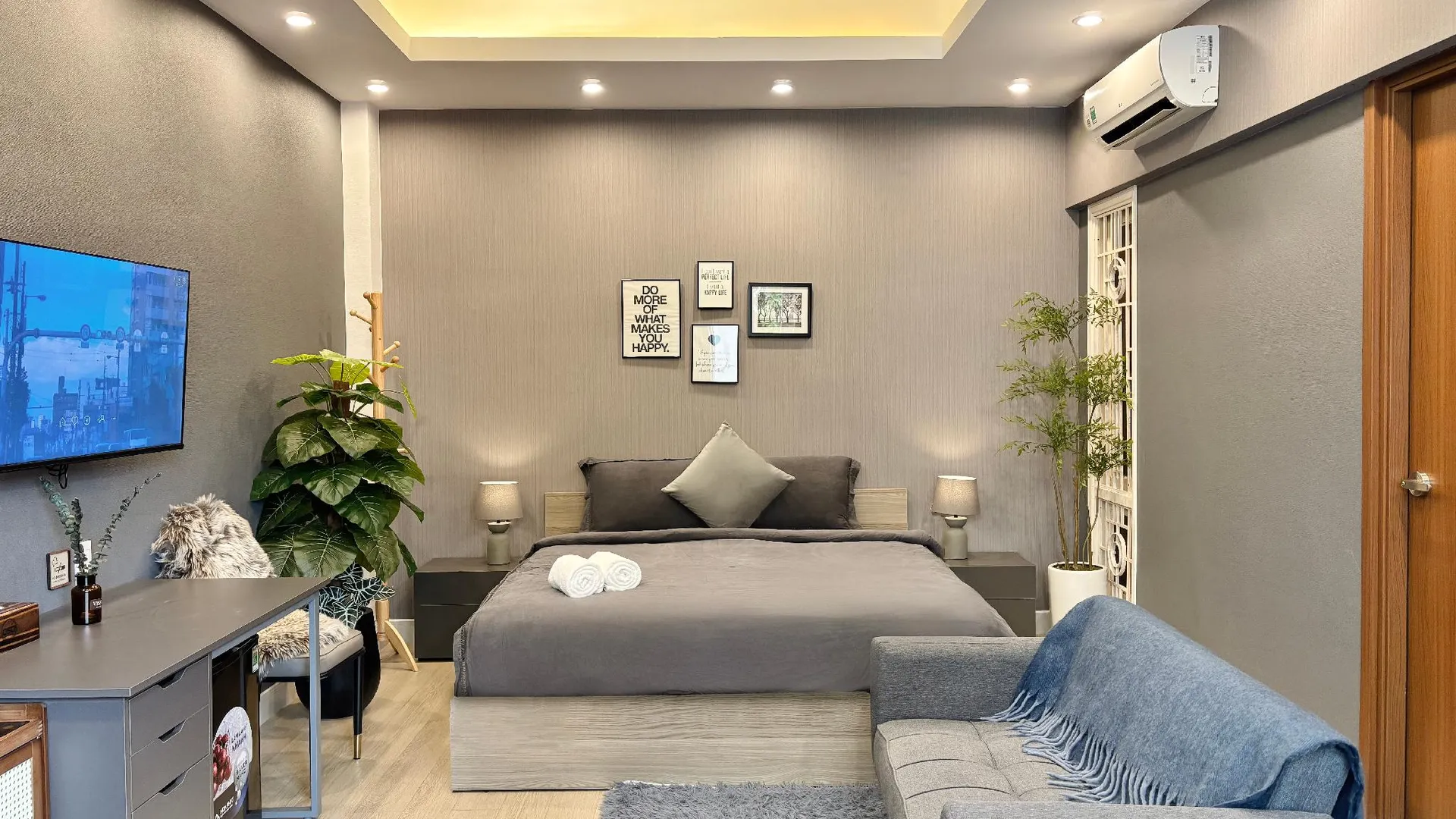 호치민 아마나 호텔 앤 레지던스 - 보티사우 3성급 호텔 스위트룸