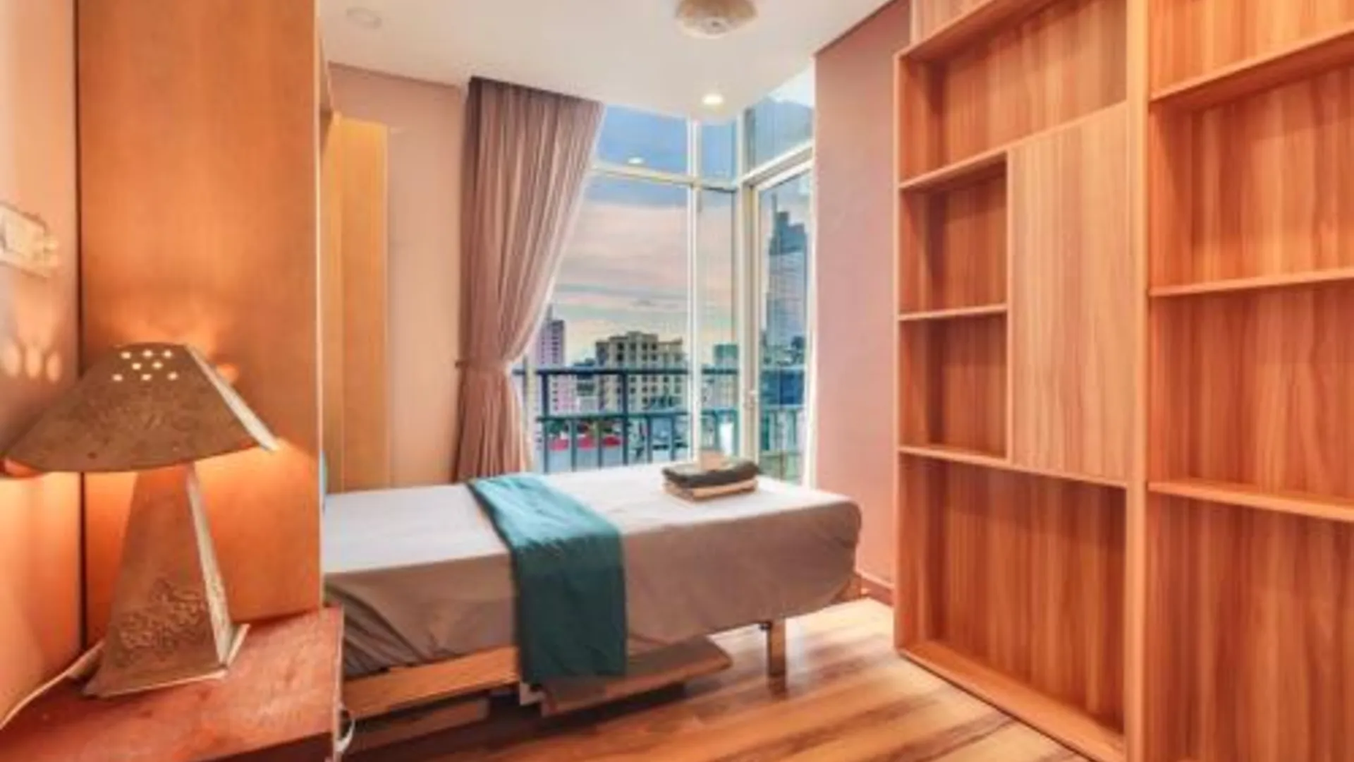 호치민 프리미엄 스위트-랑카스터 타워,사이공-재패니즈타운 2성급 게스트하우스 전망