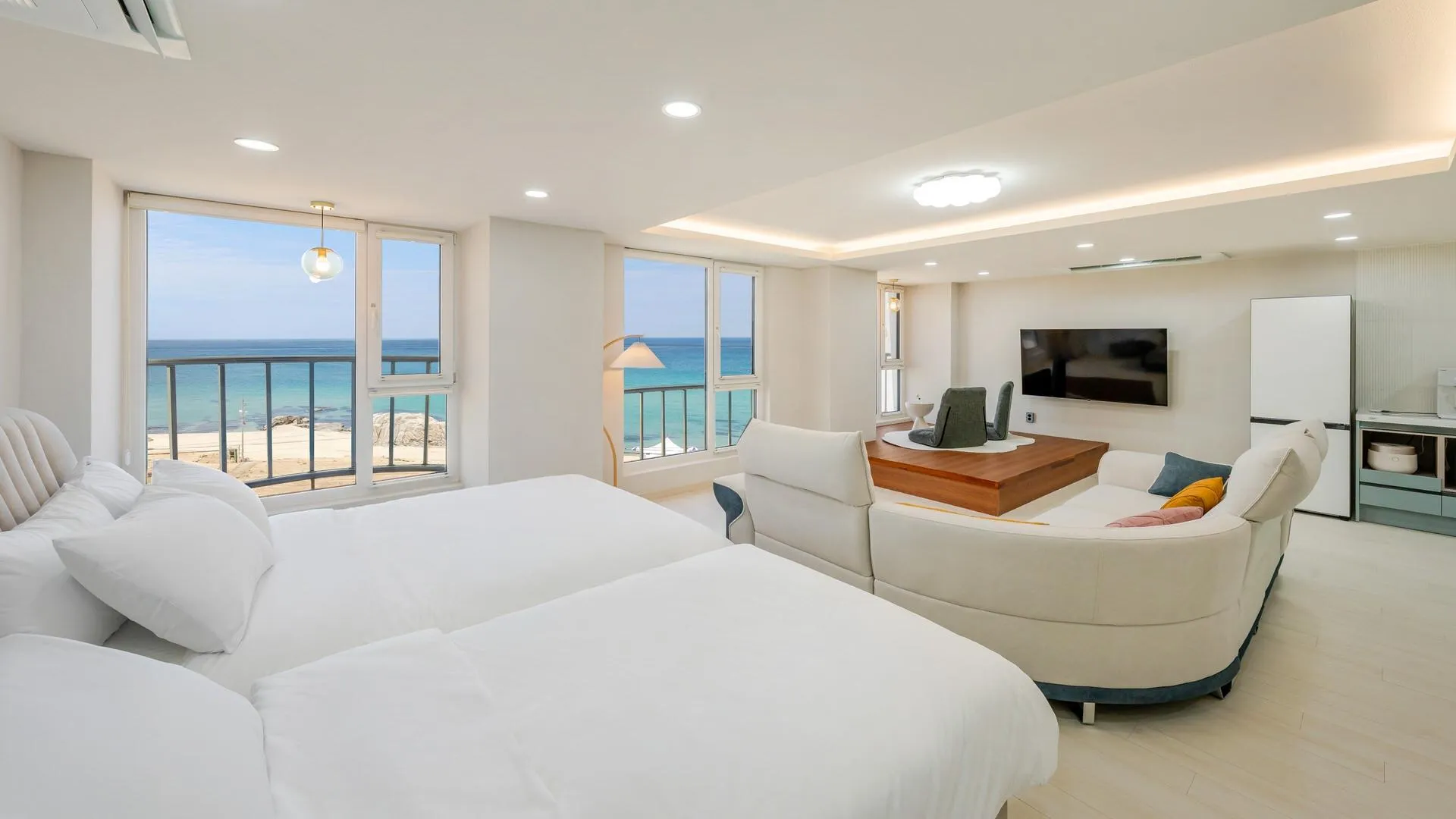 강릉 강릉 경포대 로하스 오션뷰 가족 펜션 3성급 게스트하우스 객실