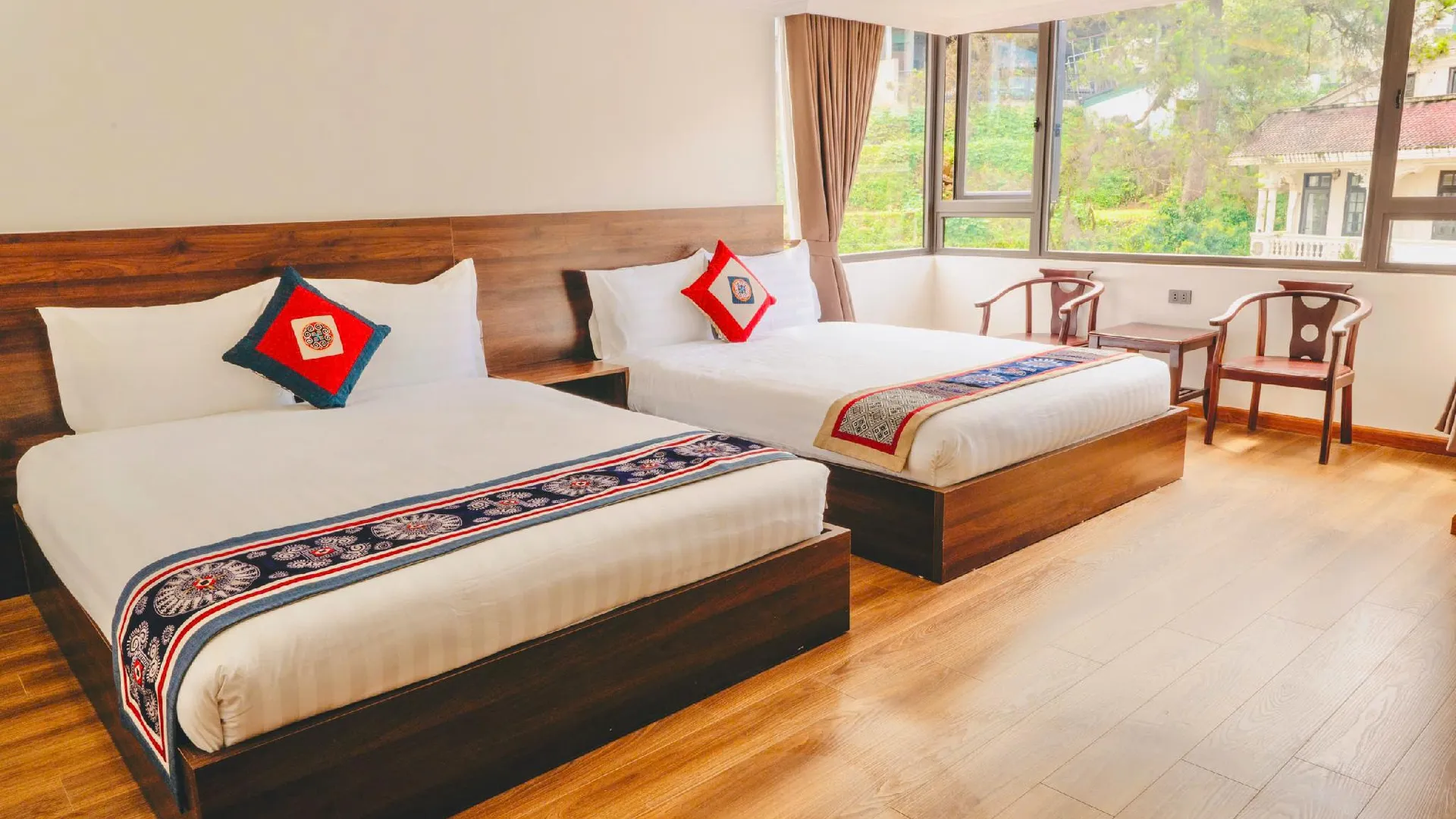 사파 안 투 호텔 2성급 호텔 외관