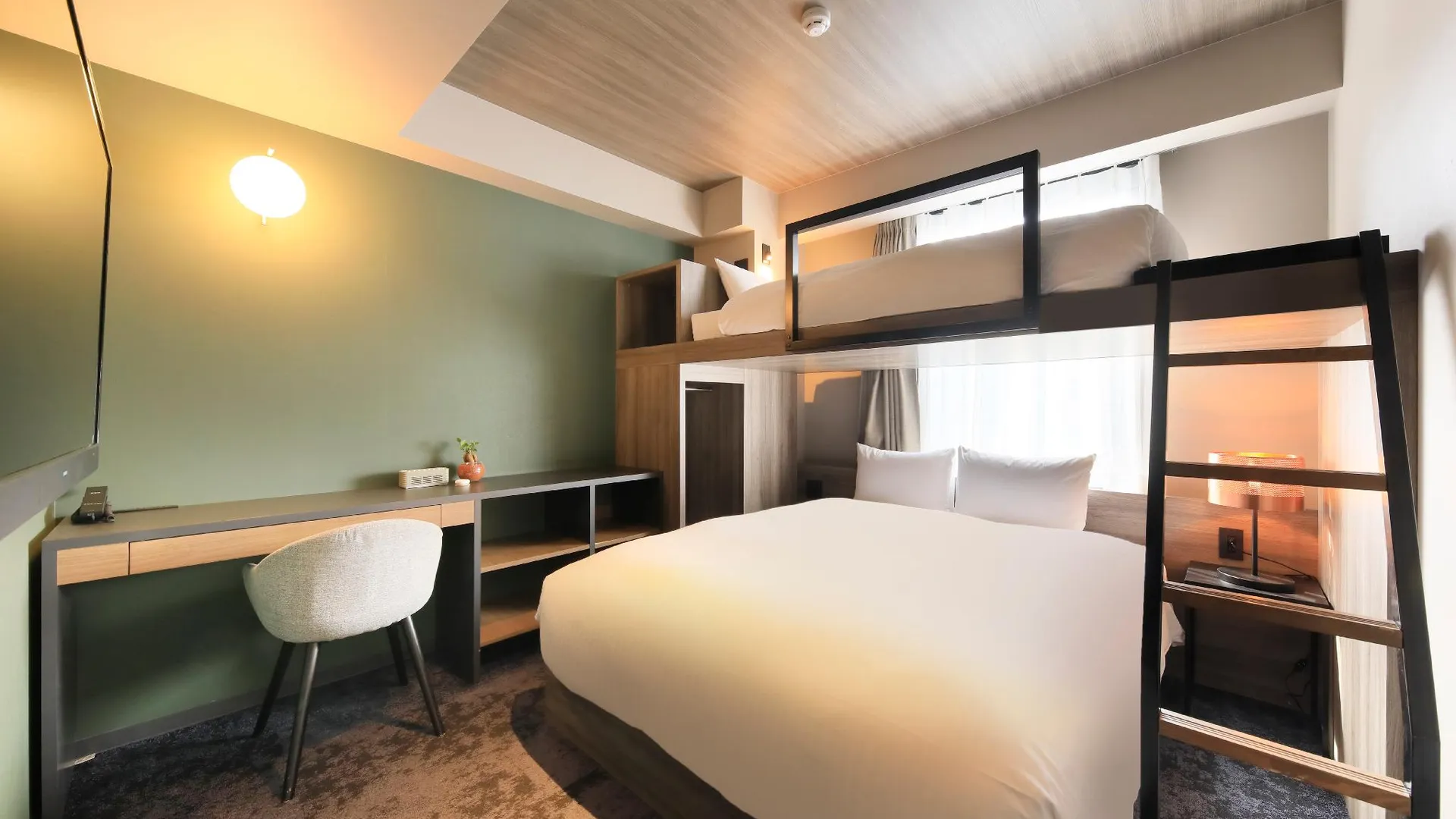 후쿠오카 퀸테사 호텔 후쿠오카 하카타 릴렉스 앤 슬립 3성급 호텔 스위트룸