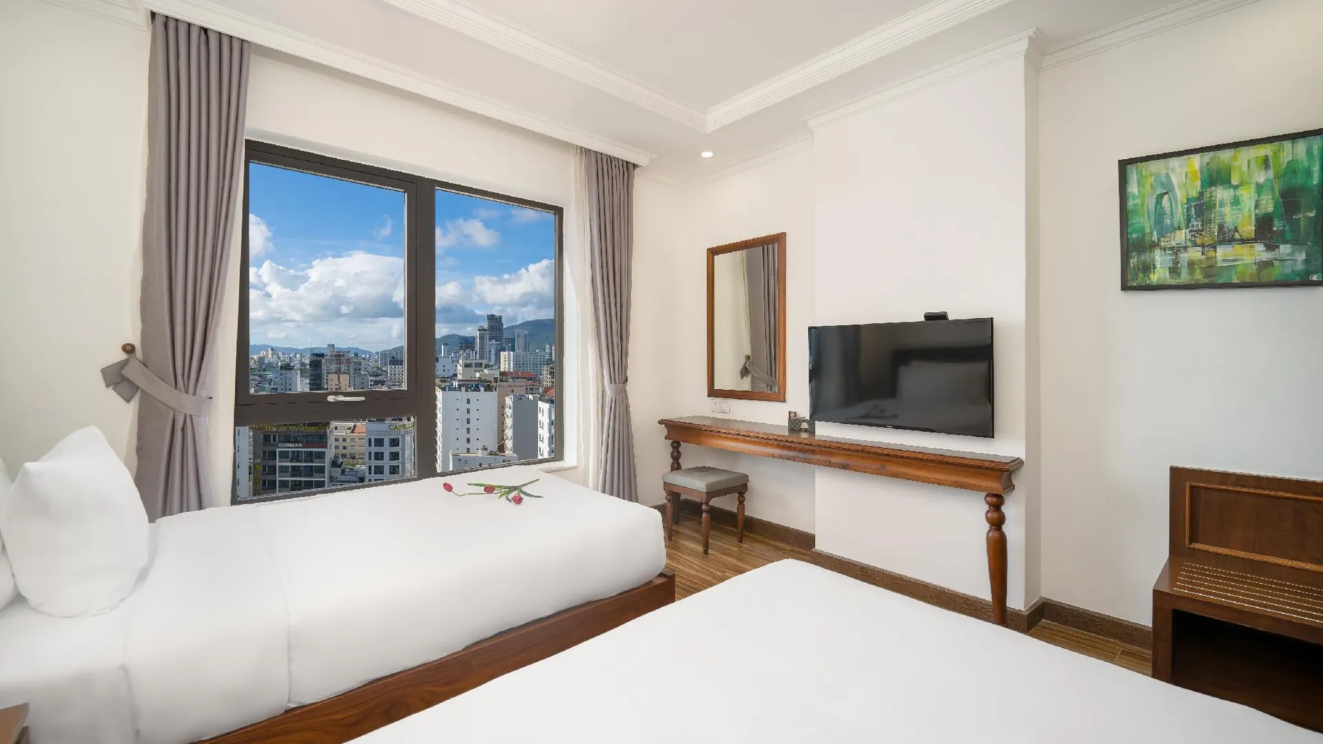 다낭 더 세일 호텔 - 미케 비치 4성급 호텔 스위트룸