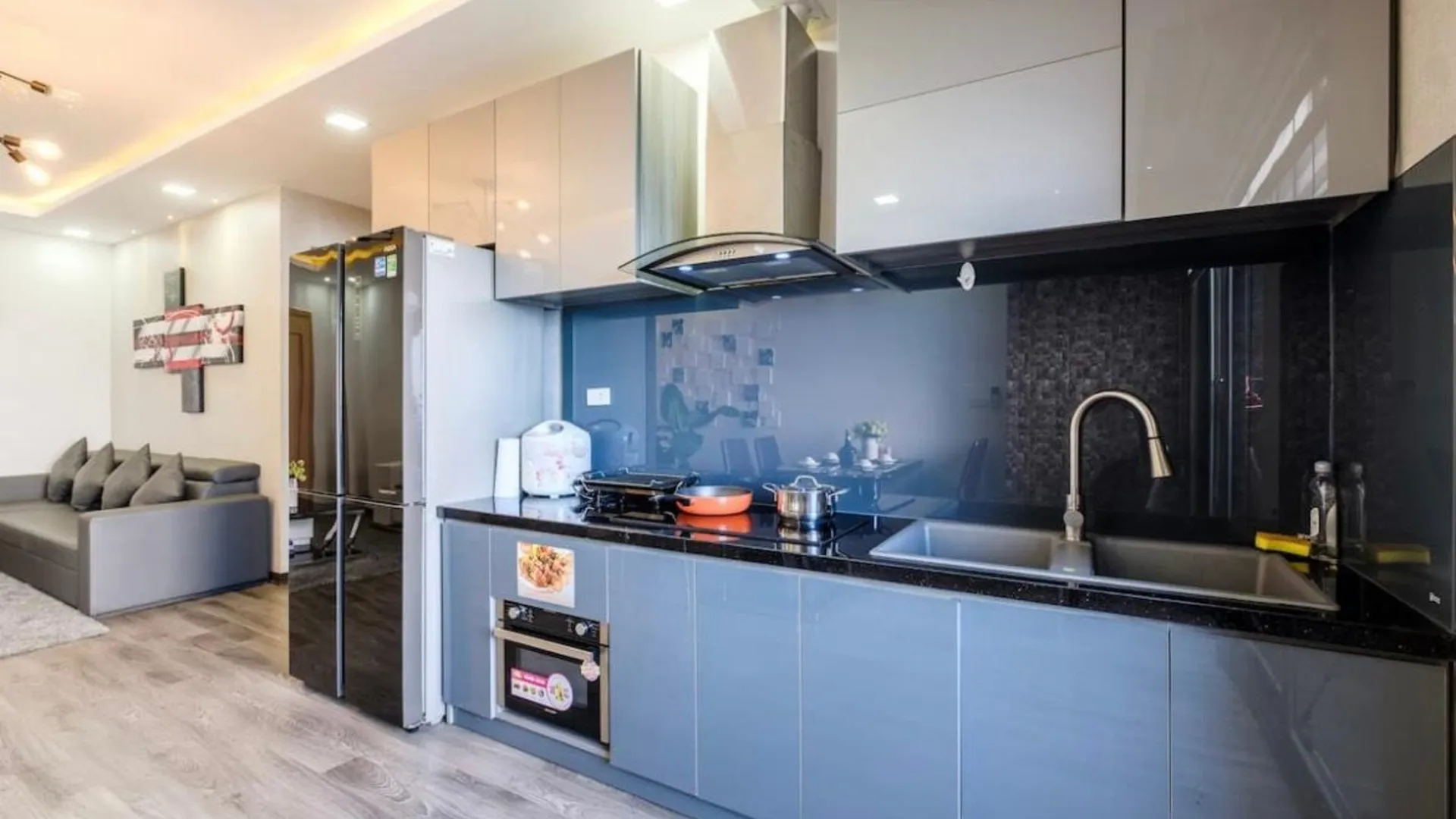 다낭 프억 미의 아파트먼트 (100m², 침실 3개, 프라이빗 욕실 2개) 3성급 싱글룸 전망