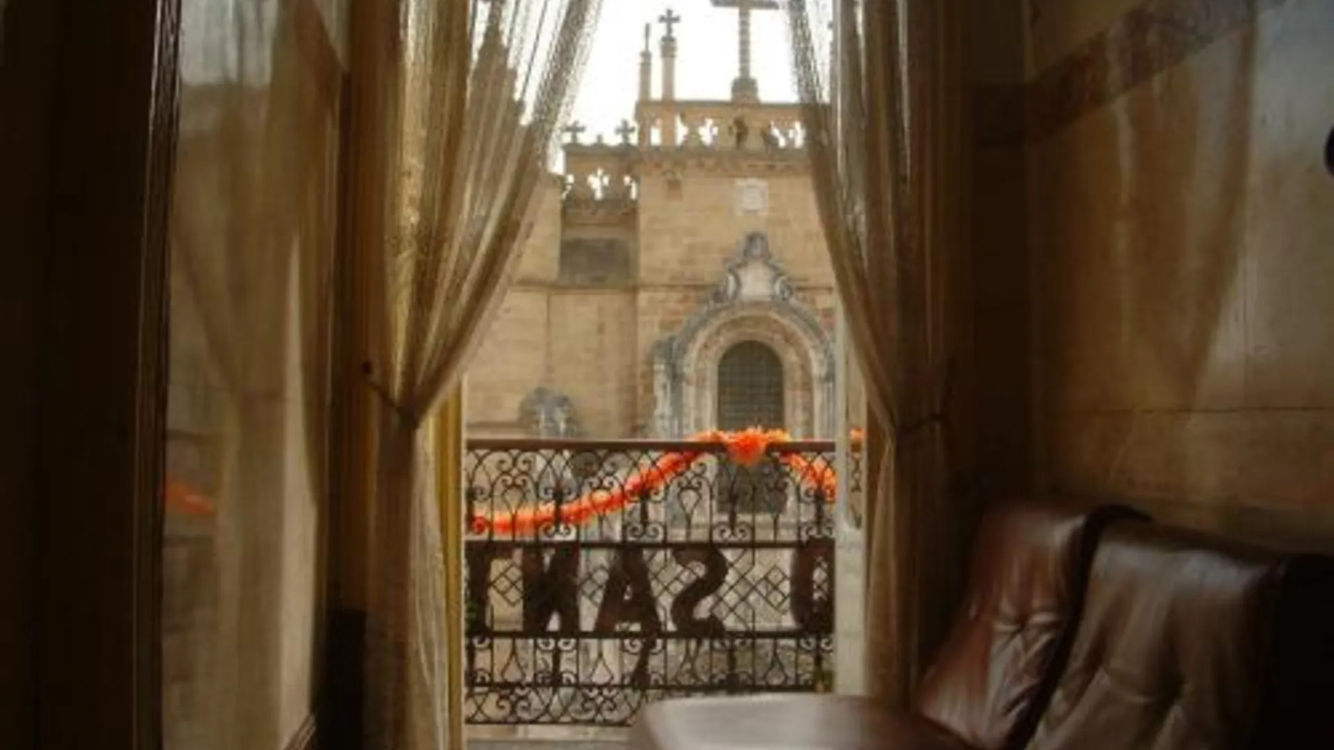 코임브라 Pensao Santa Cruz 2성급 호텔 레스토랑