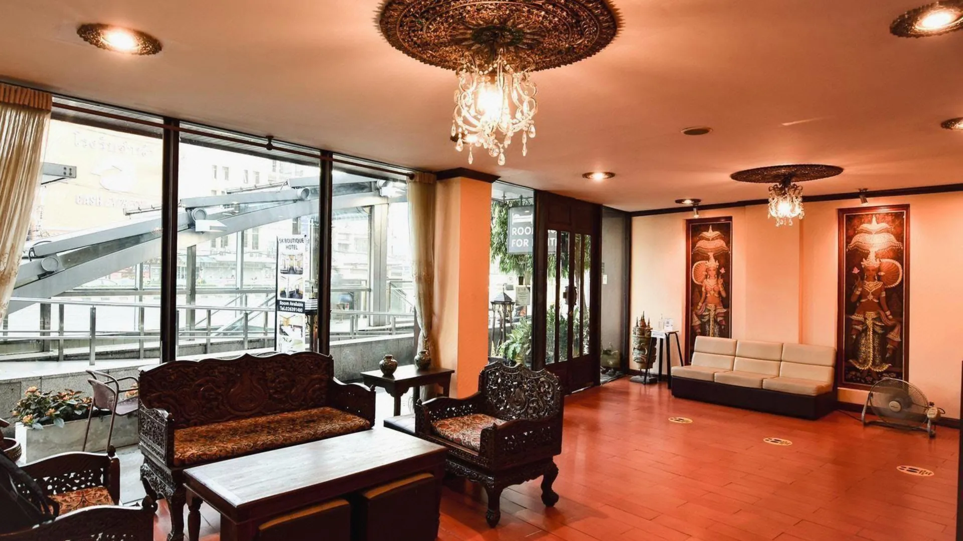 방콕 SK 부티크 마하나콘 호텔 3성급 호텔 수영장