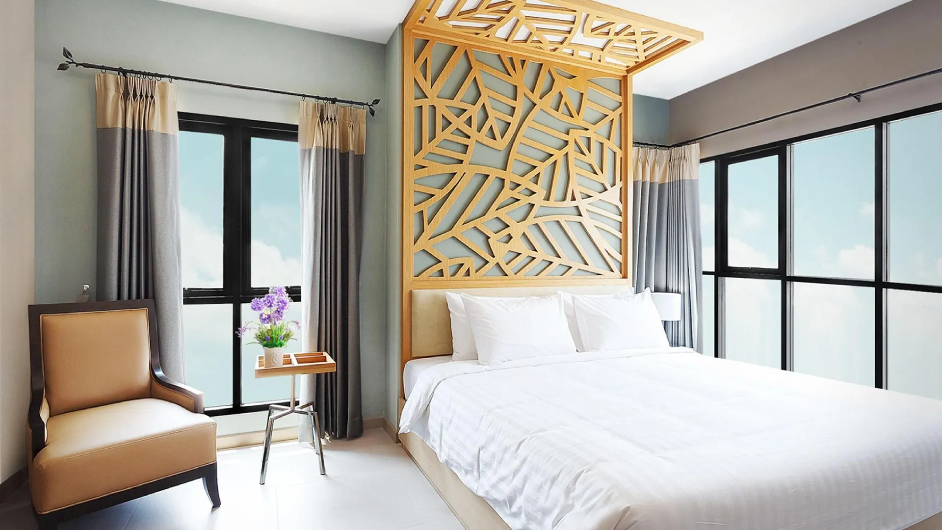 방콕 그린포인트 레지던스 3성급 호텔 전망