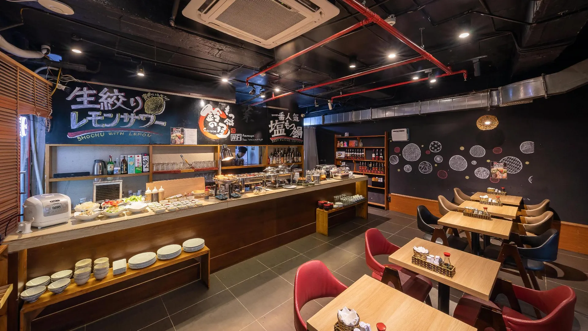 하노이 아즈마야 호텔 김마 2 2성급 호텔 레스토랑