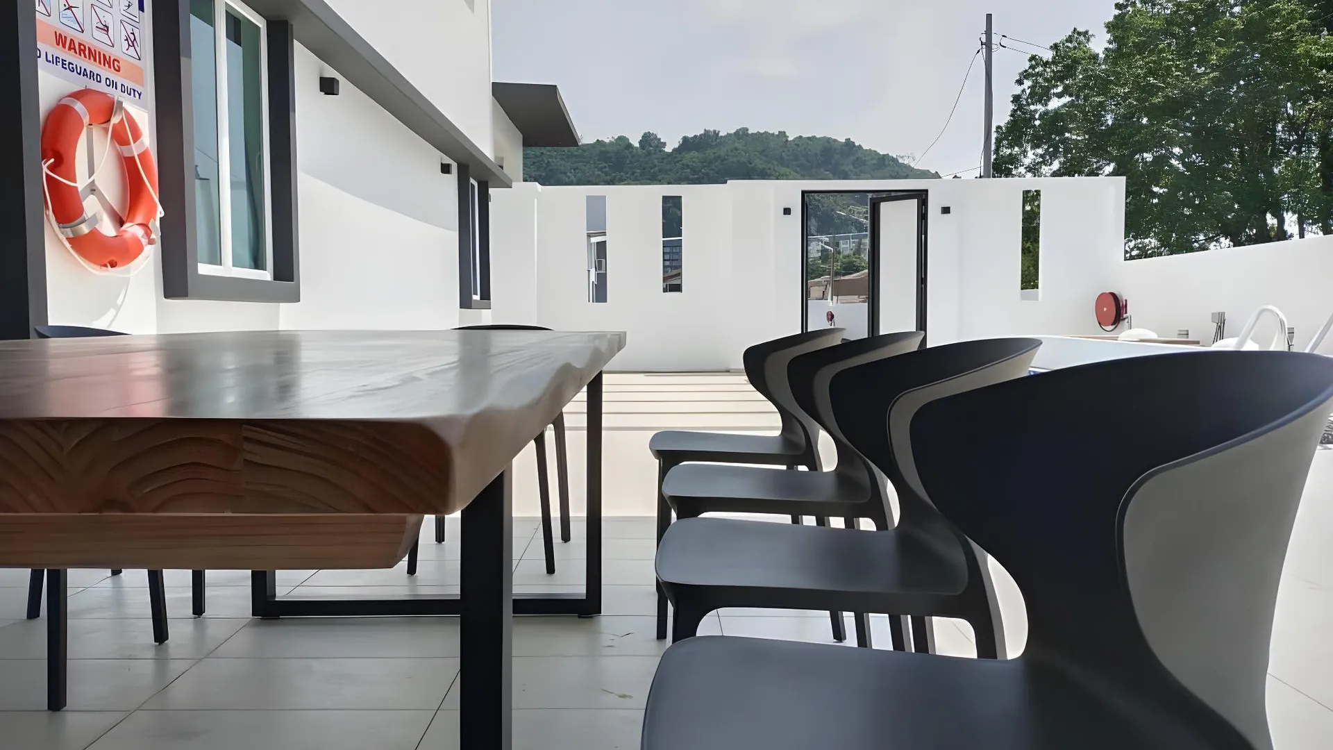 이포 캄풍 자와의 프라이빗 하우스 (100m², 침실 4개, 프라이빗 욕실 5개) 3성급 싱글룸 레스토랑