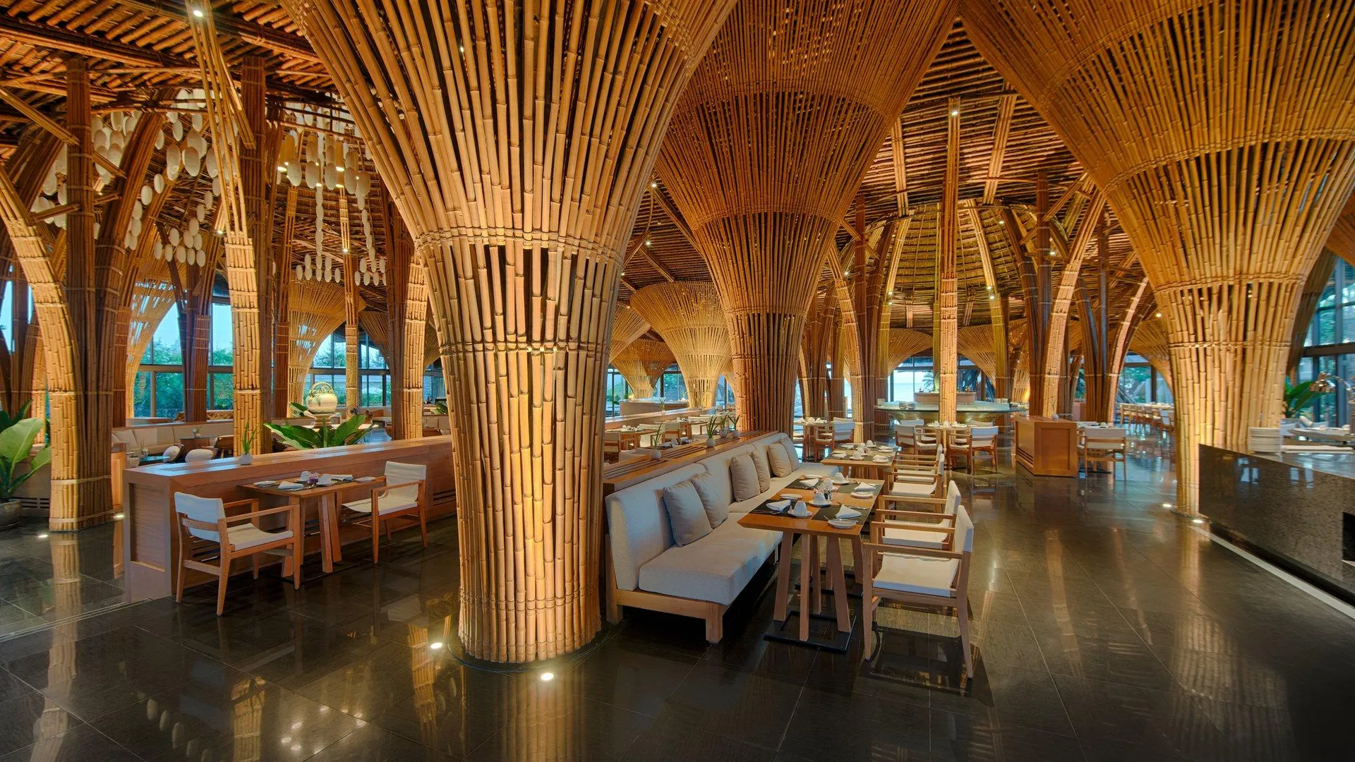 다낭 나만 리트리트 리조트 5성급 호텔 레스토랑