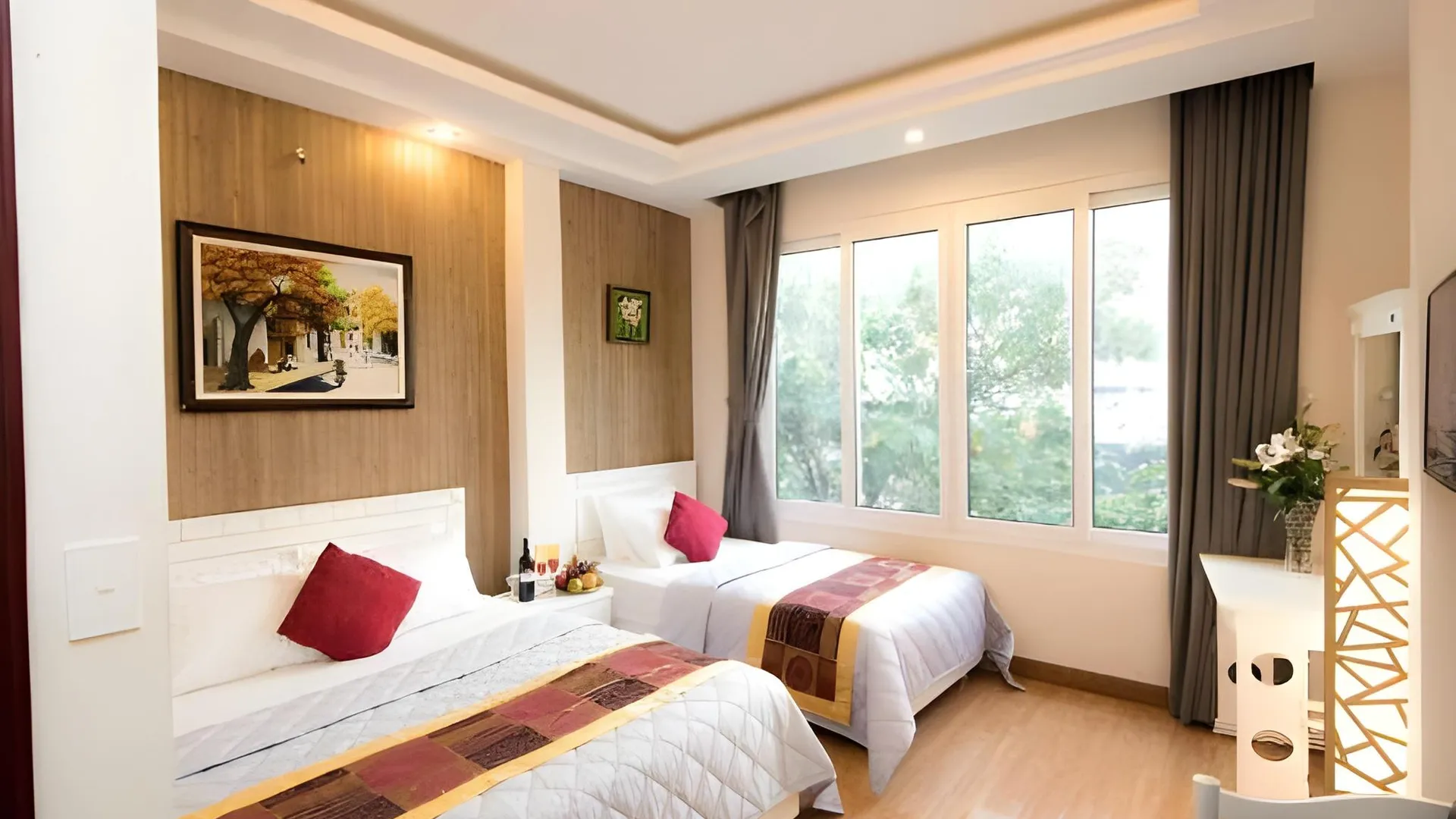 호치민 다이아몬드 크라운 호텔 3성급 호텔 객실