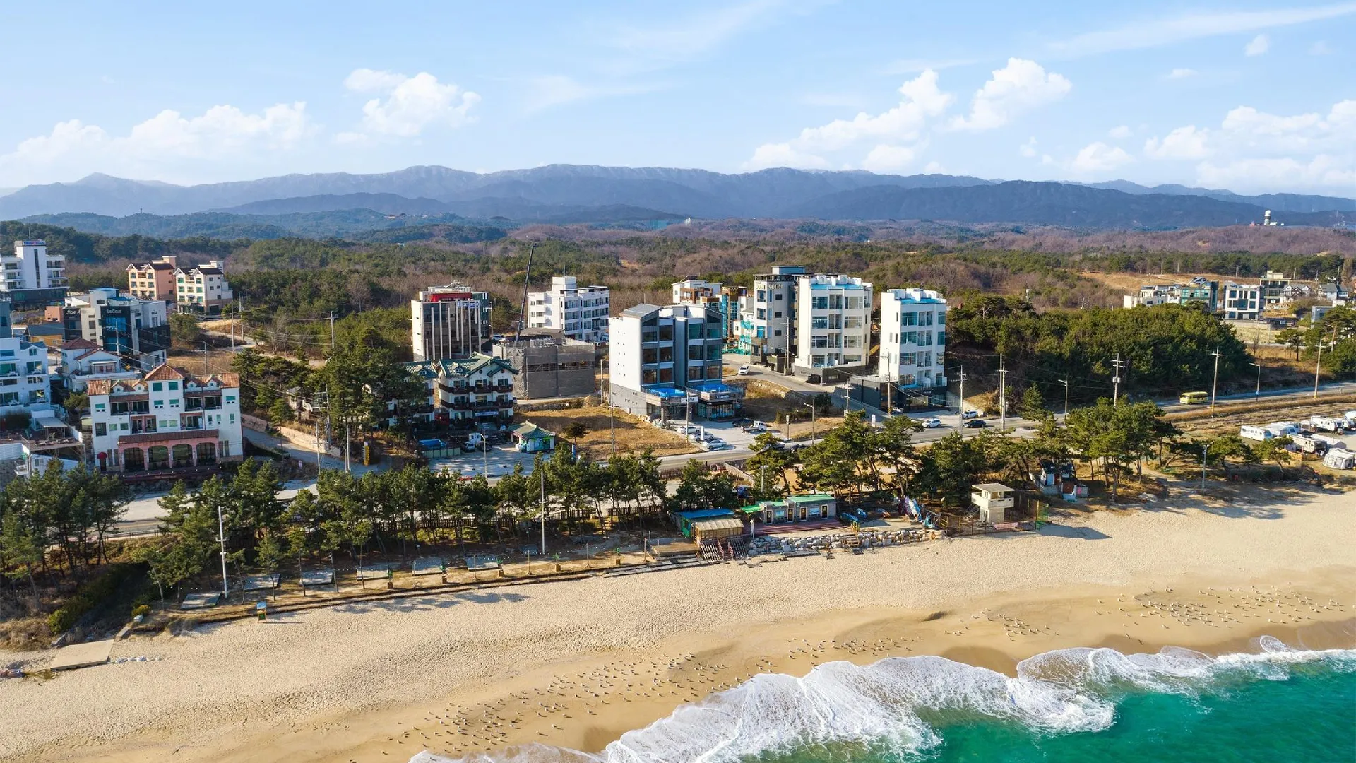 강릉 메르뷰 오션뷰 스파펜션 3성급 게스트하우스 로비