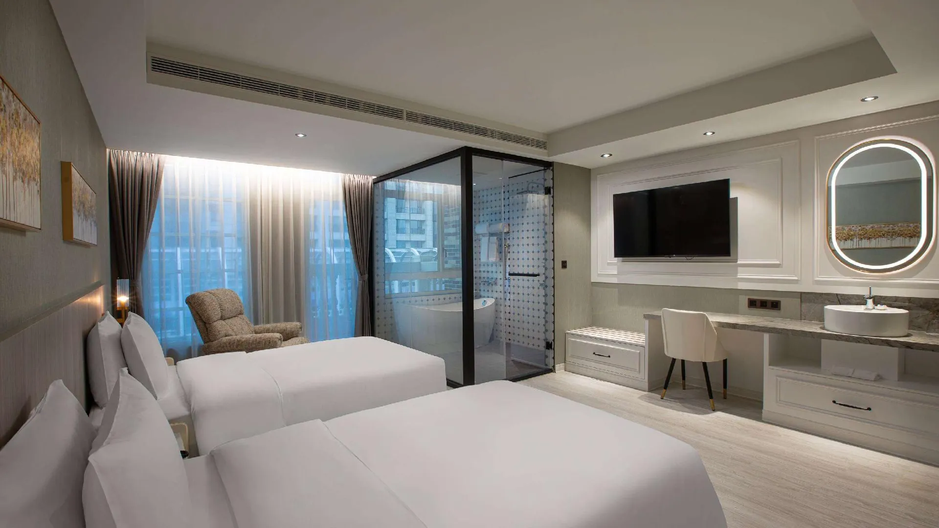 타이베이 트립 바이 윈덤 뉴 타이페이 린커우 4성급 호텔 스위트룸