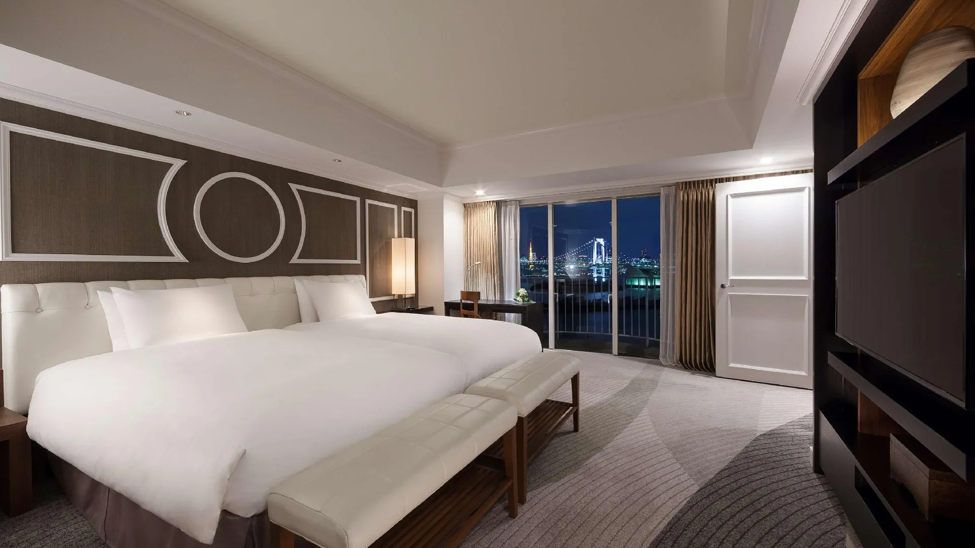 도쿄 / 동경 힐튼 도쿄 오다이바 5성급 호텔 스위트룸