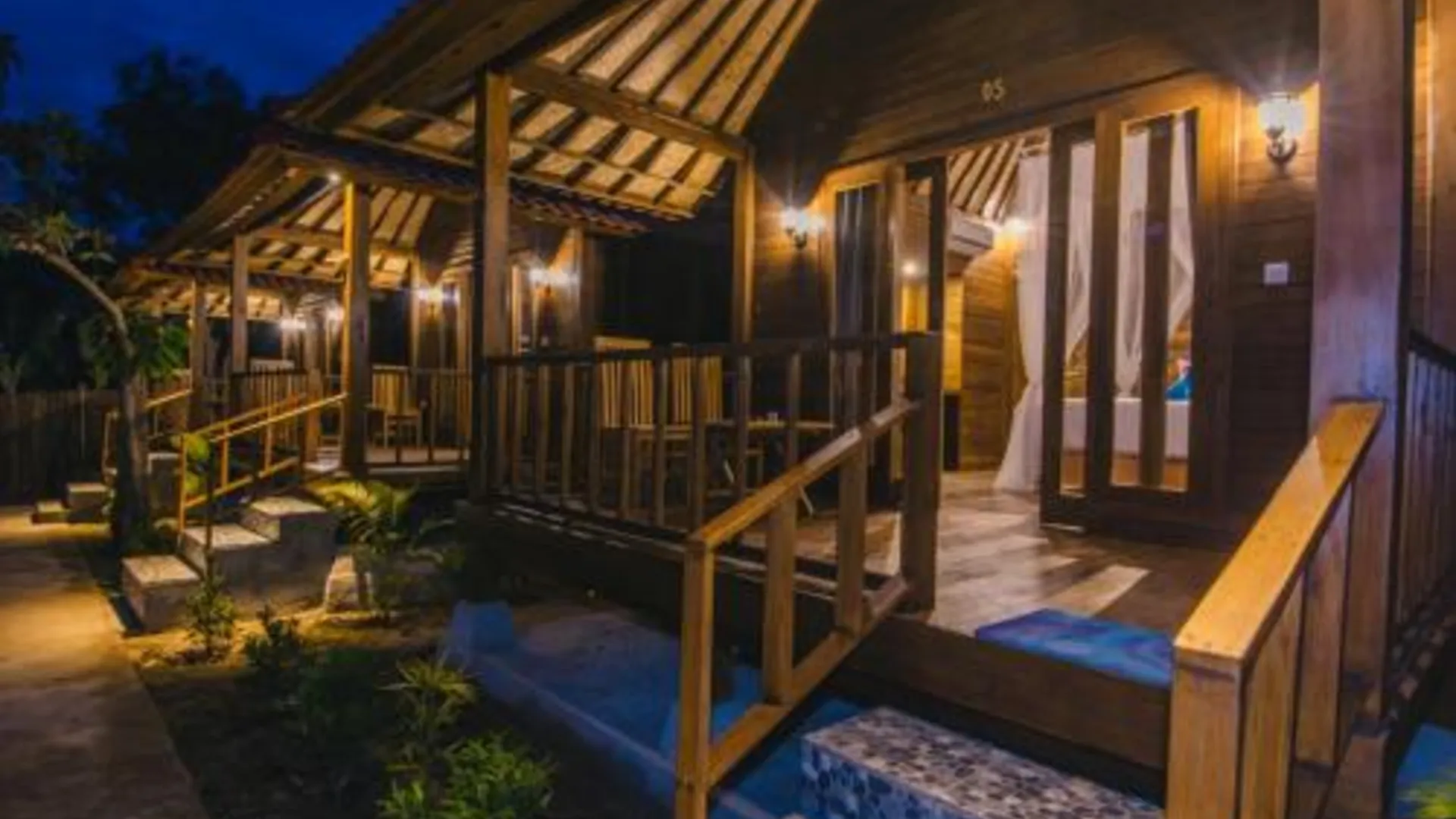 발리 Nerima Hut Lembongan 4성급 게스트하우스 로비