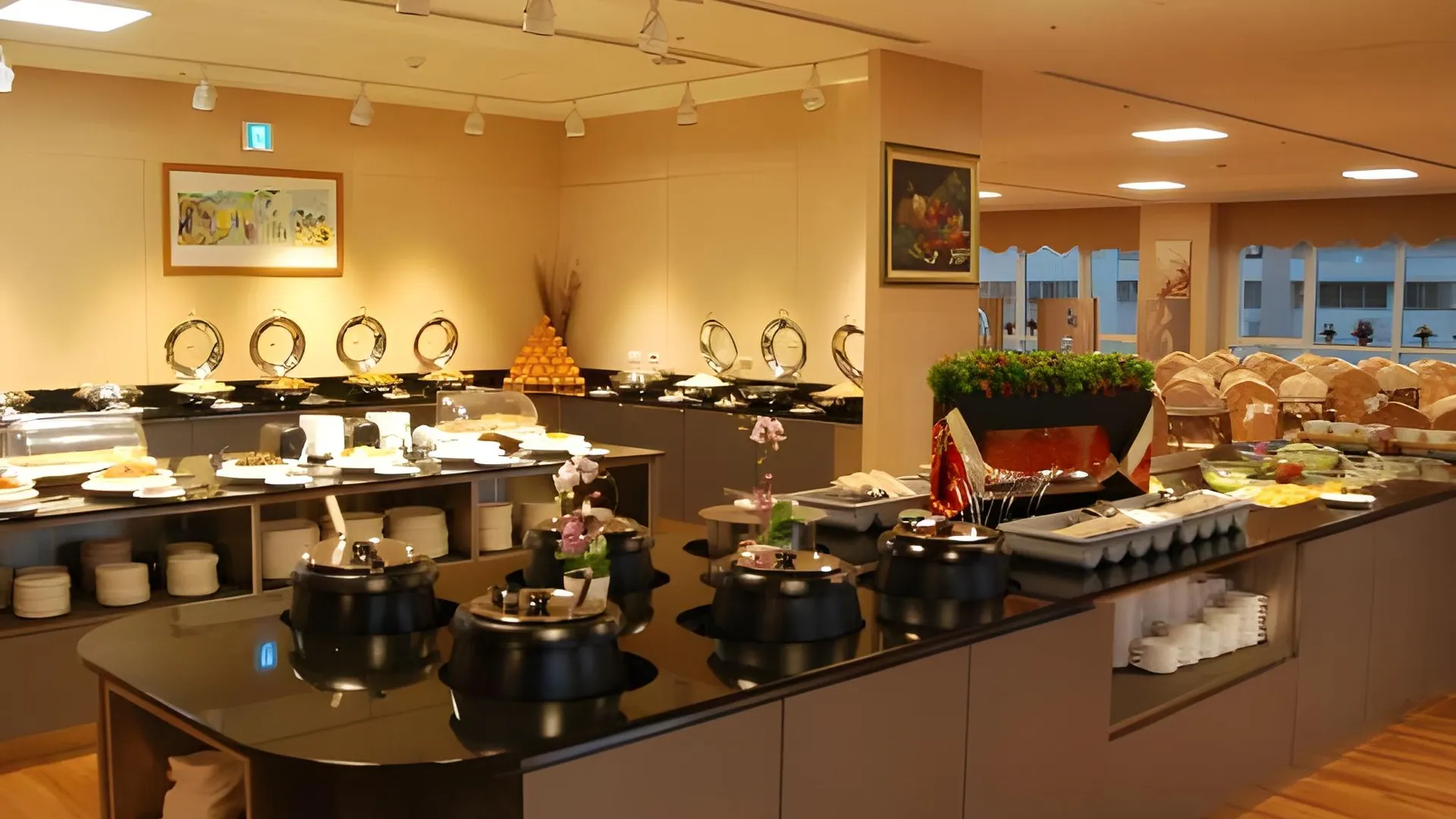 타이베이 뉴 타이베이 컨벤션 센터 호텔 - 핫 스프링 4성급 호텔 레스토랑