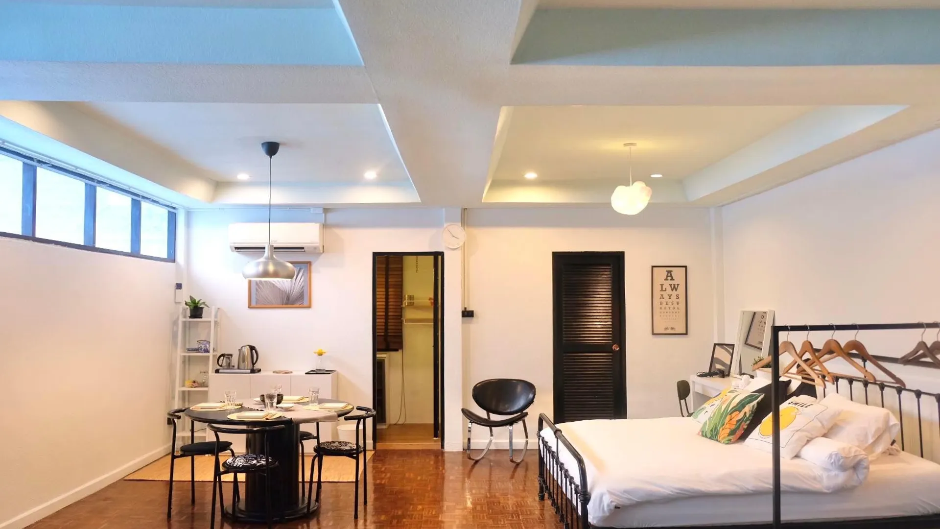 방콕 수쿰윗 / 스쿰빗의 아파트먼트 (65m², 침실 1개, 프라이빗 욕실 1개) 4성급 게스트하우스 객실