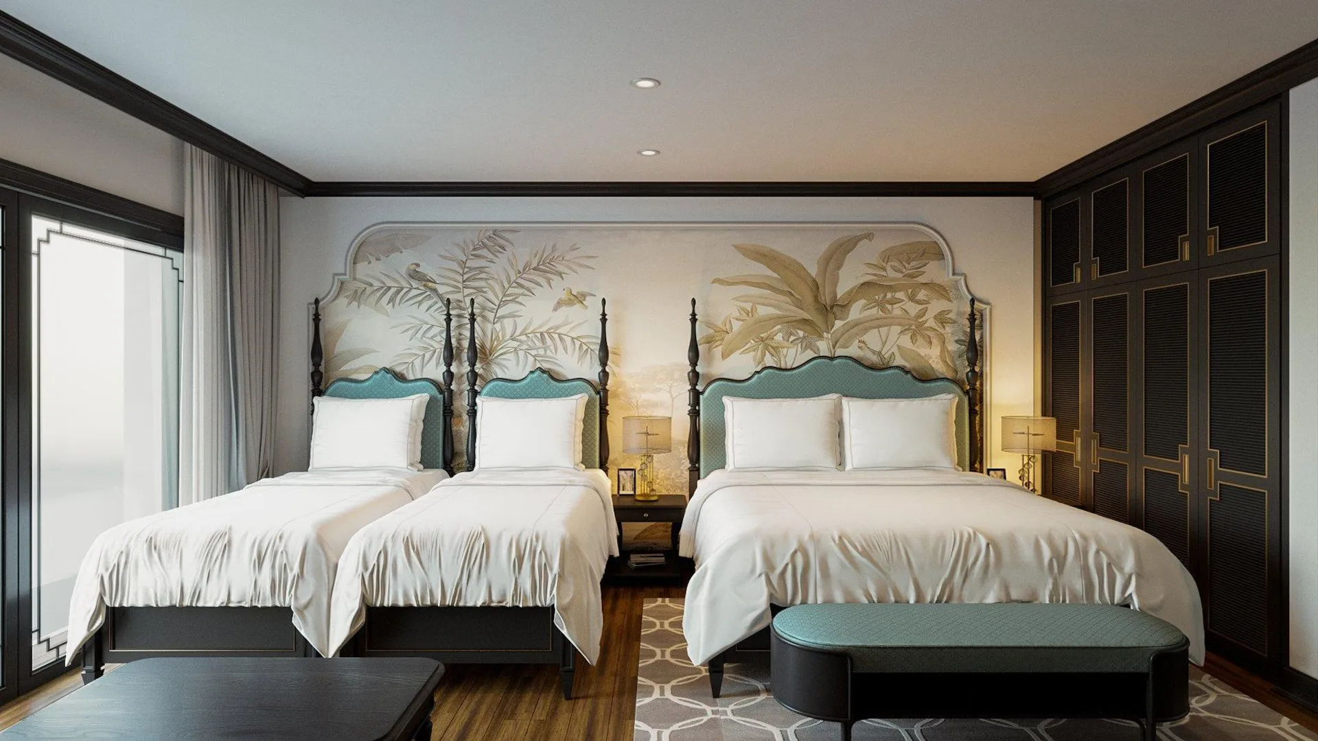 하노이 아쿠아리우스 프리미엄 호텔 4성급 호텔 스위트룸