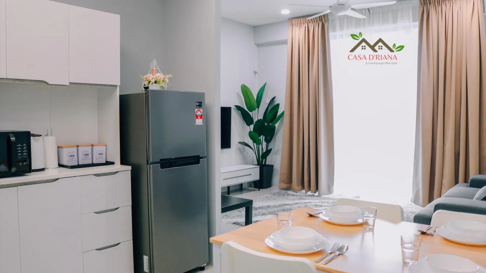 이포 캄퐁 울루 세포르의 아파트먼트 (850m², 침실 3개, 프라이빗 욕실 2개) 3성급 싱글룸 수영장