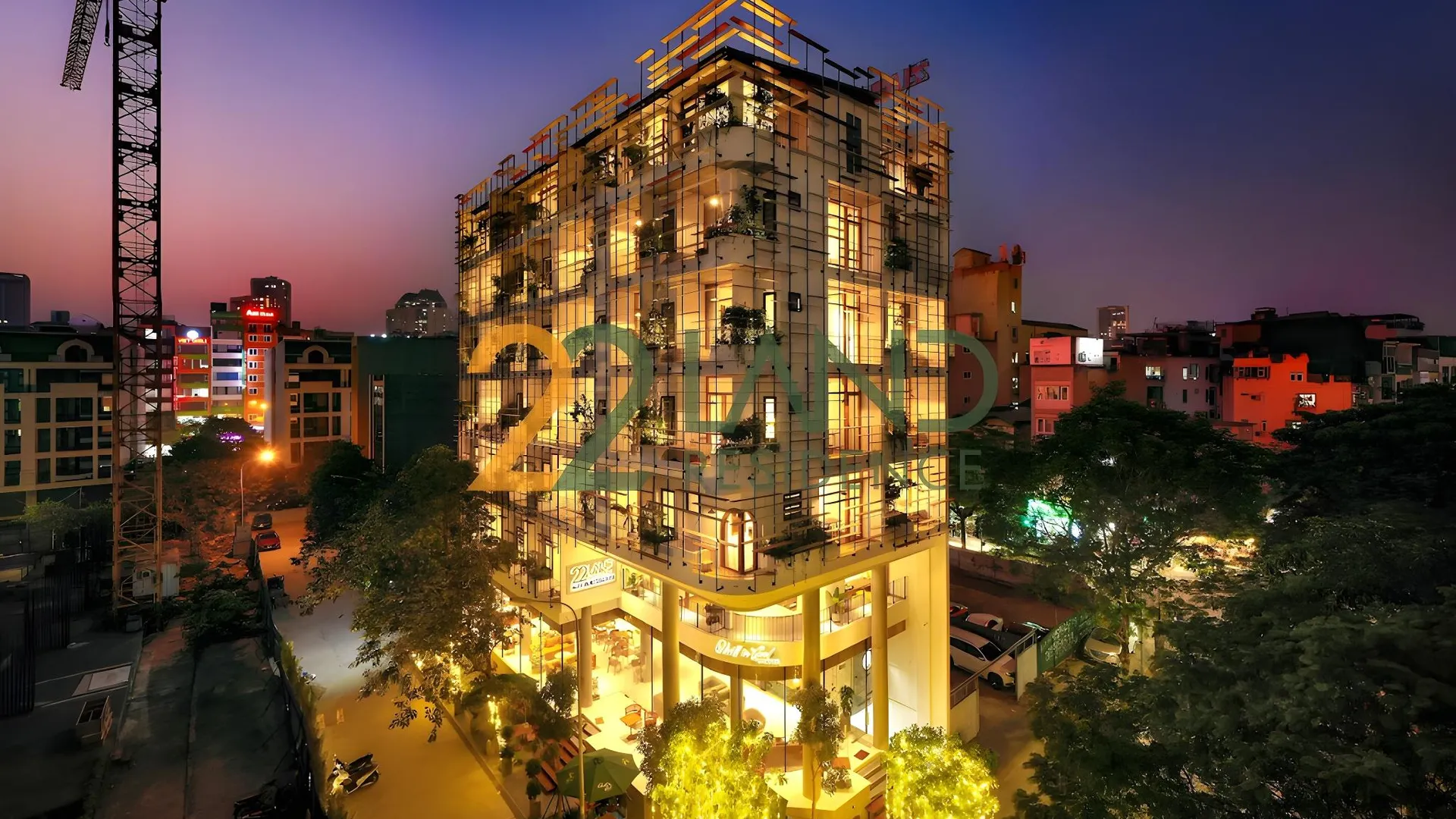 하노이 22 랜드 50 쯔엉꽁자이 4성급 호텔 객실