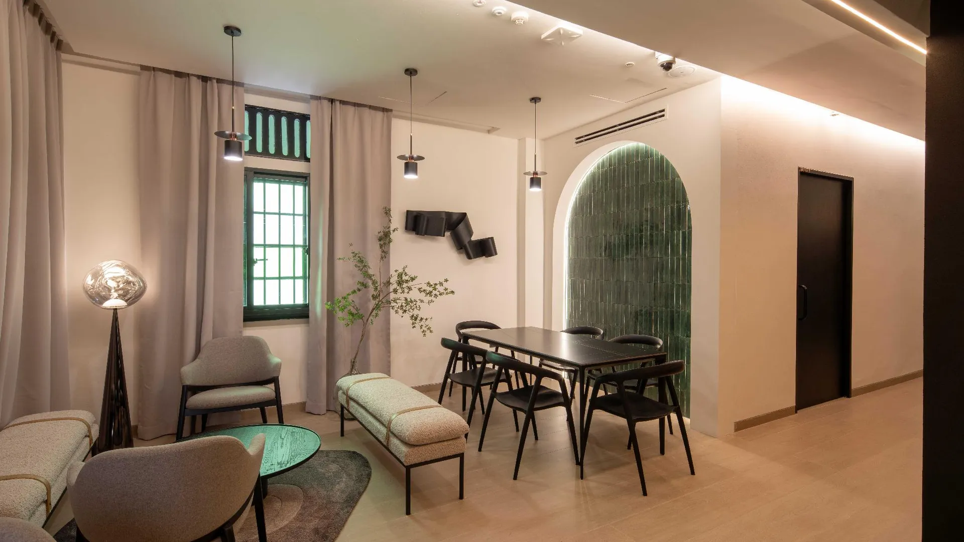 싱가포르 소셜 온 아우트람 4성급 호텔 로비