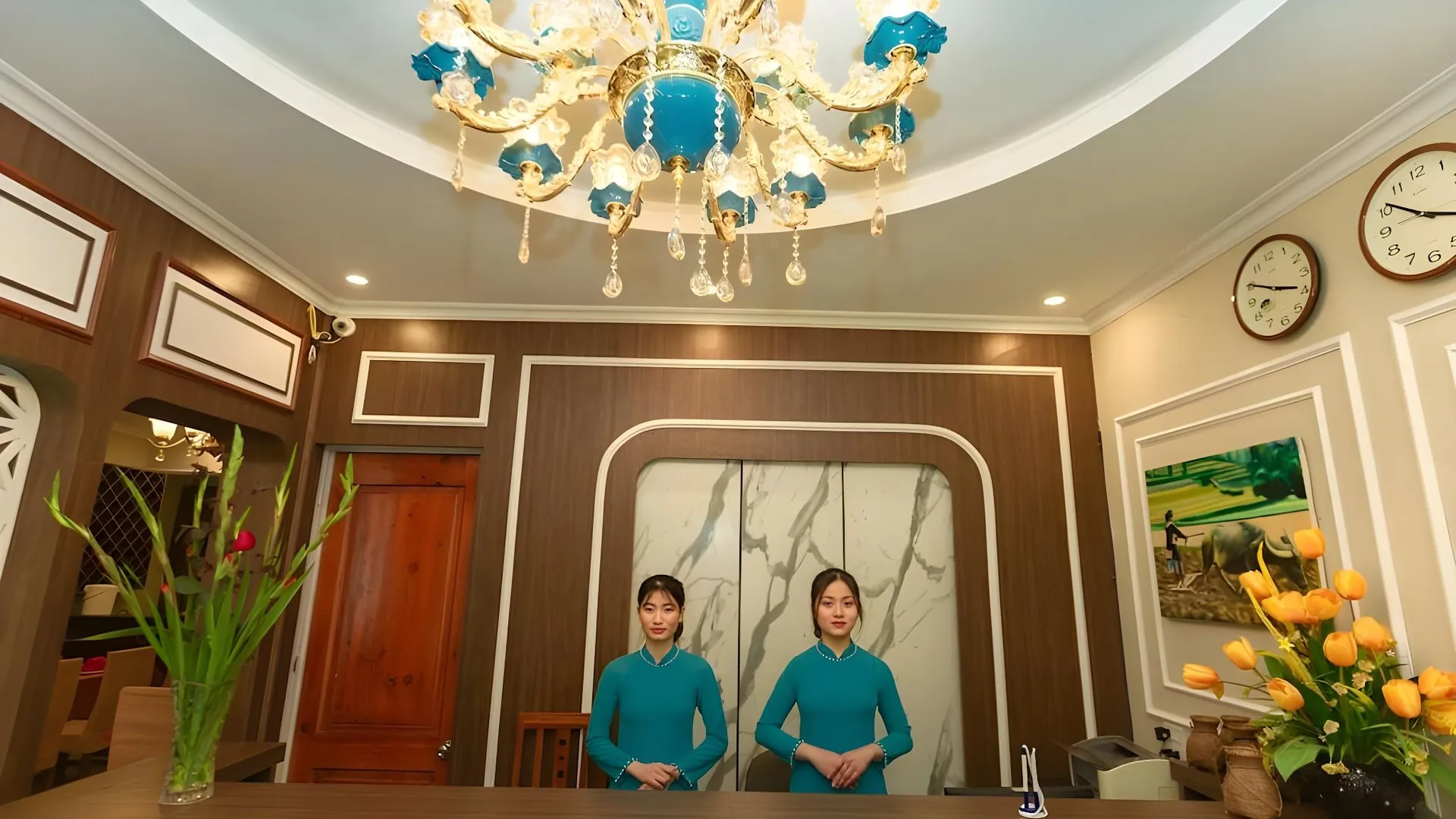 사파 사파 유니크 호텔 3성급 호텔 수영장