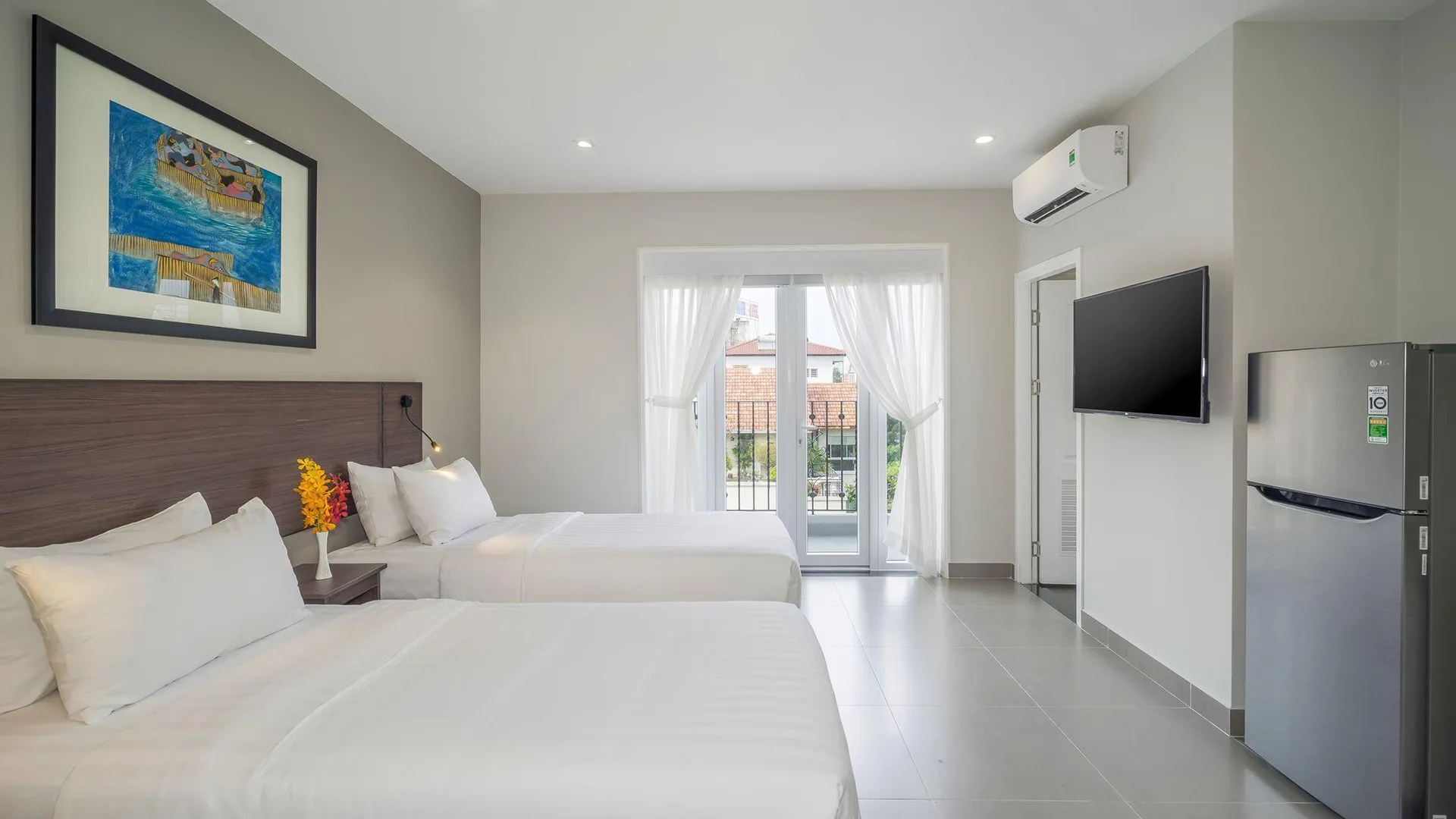 호치민 파크 힐 호텔 사이공 사우스 2성급 호텔 객실