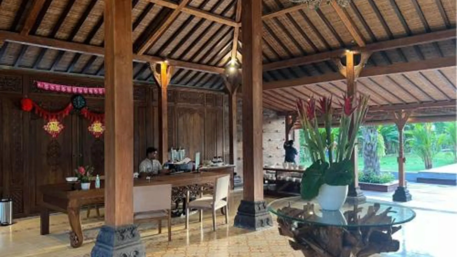 발리 그리야 샨티 스위트 4성급 호텔 전망