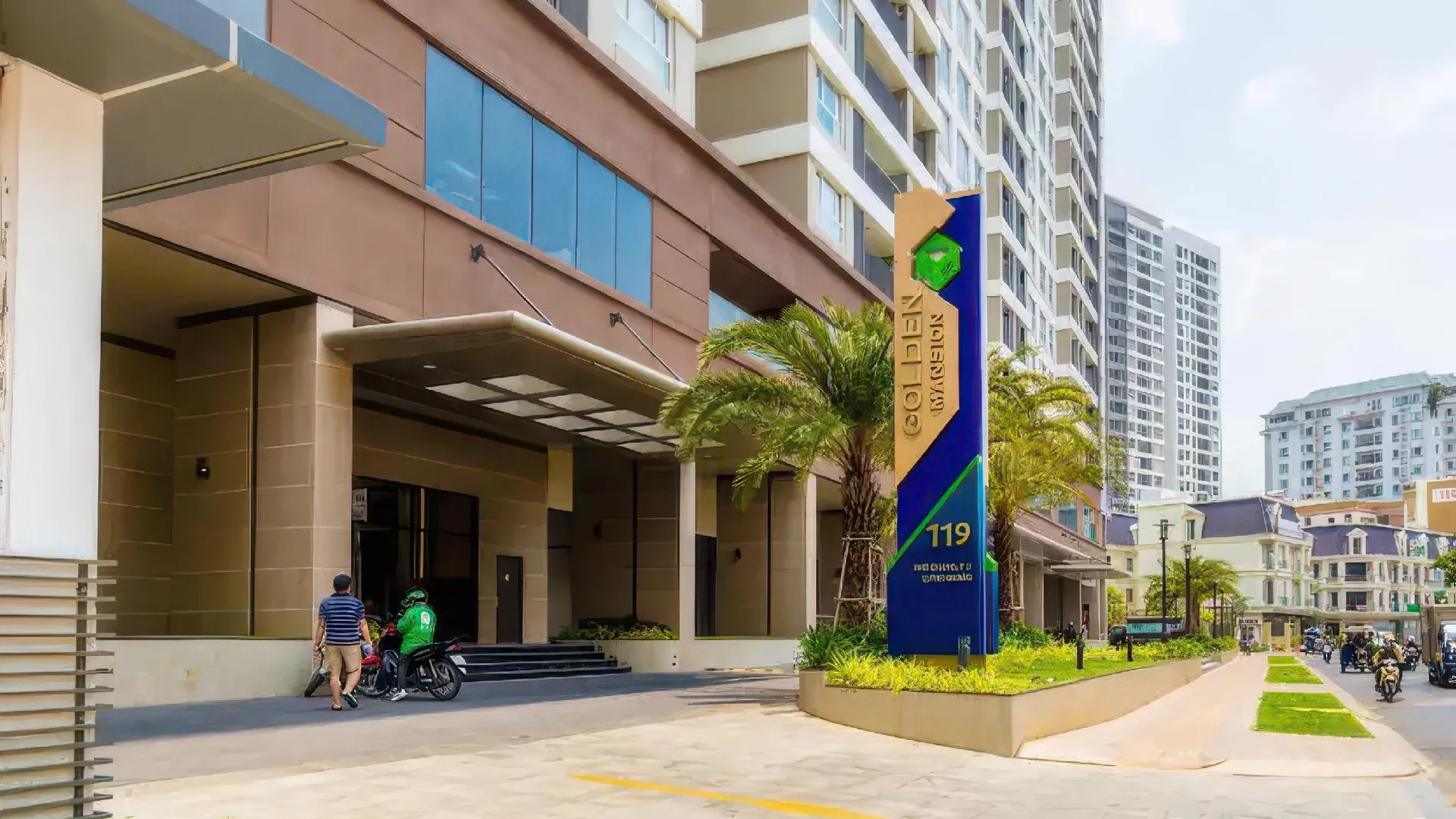 호치민 골든 맨션 비스타 스위트 아파트먼트 5성급 호텔 객실