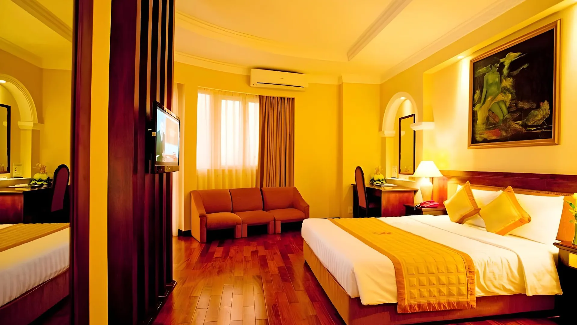 호치민 후옹센 호텔 3성급 호텔 전망