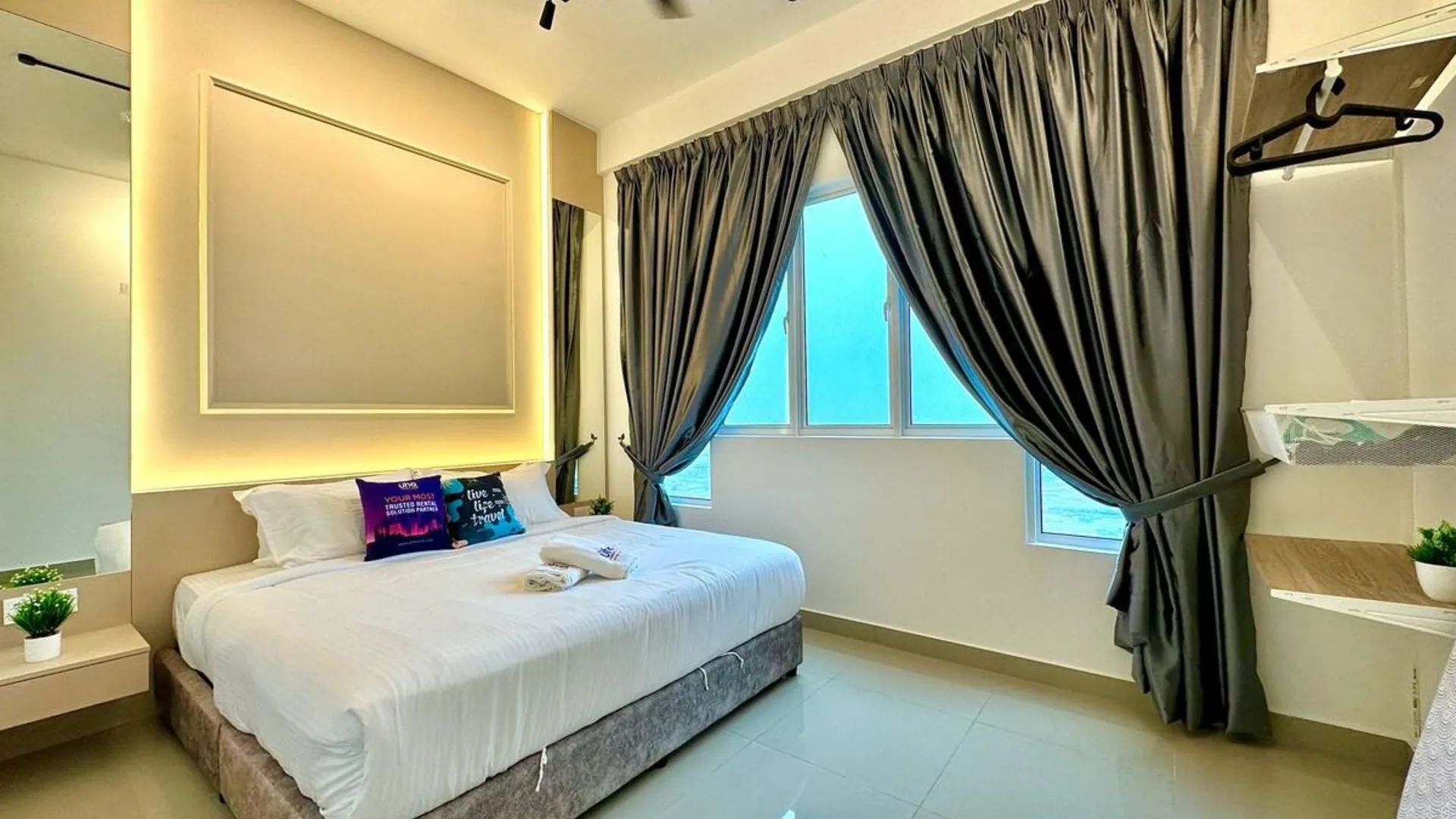 말라카 클레방의 프라이빗 하우스 (65m², 침실 2개, 프라이빗 욕실 2개) 4성급 싱글룸 스위트룸