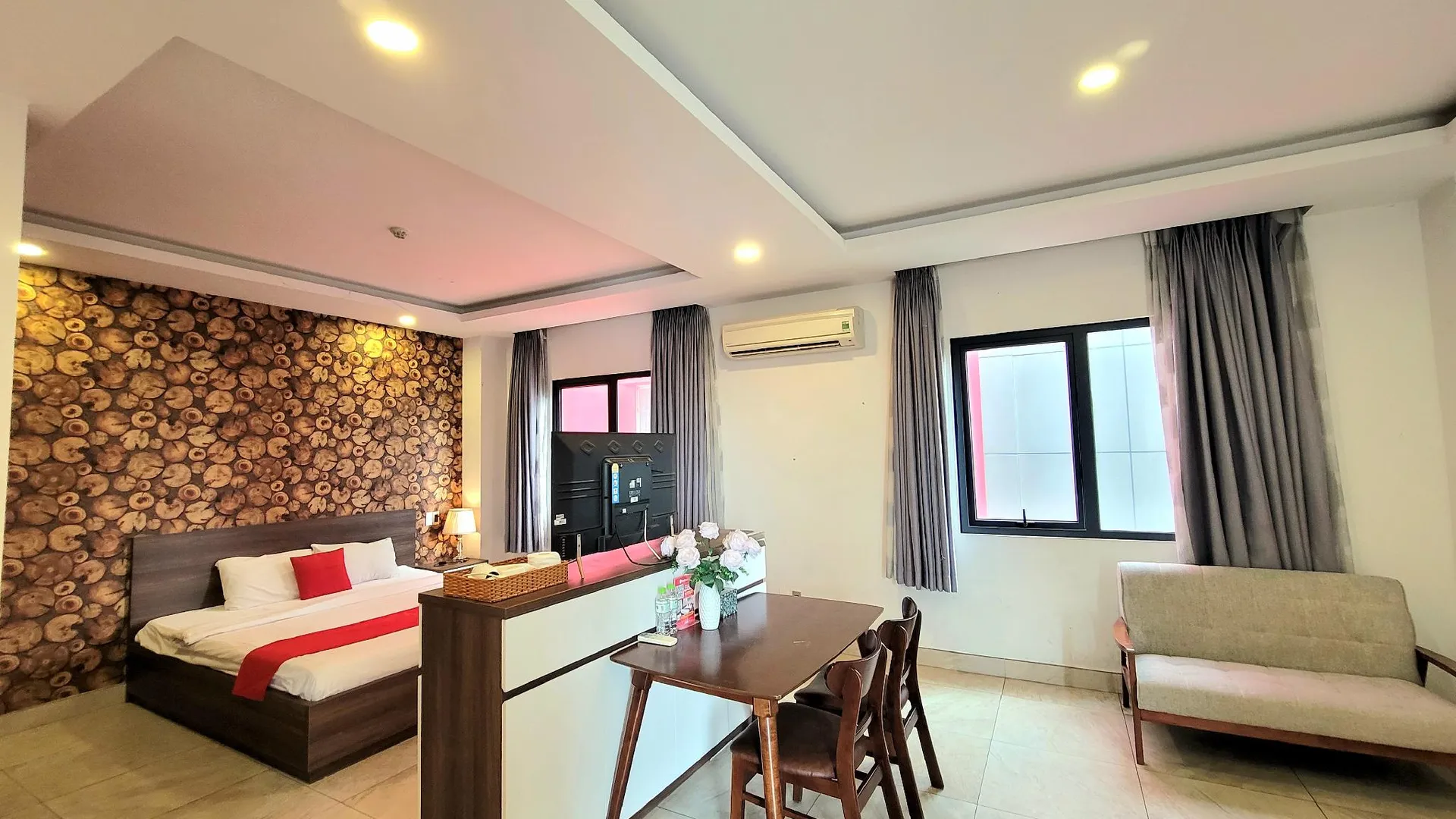 호치민 아하 레지던스 호텔 4성급 호텔 전망