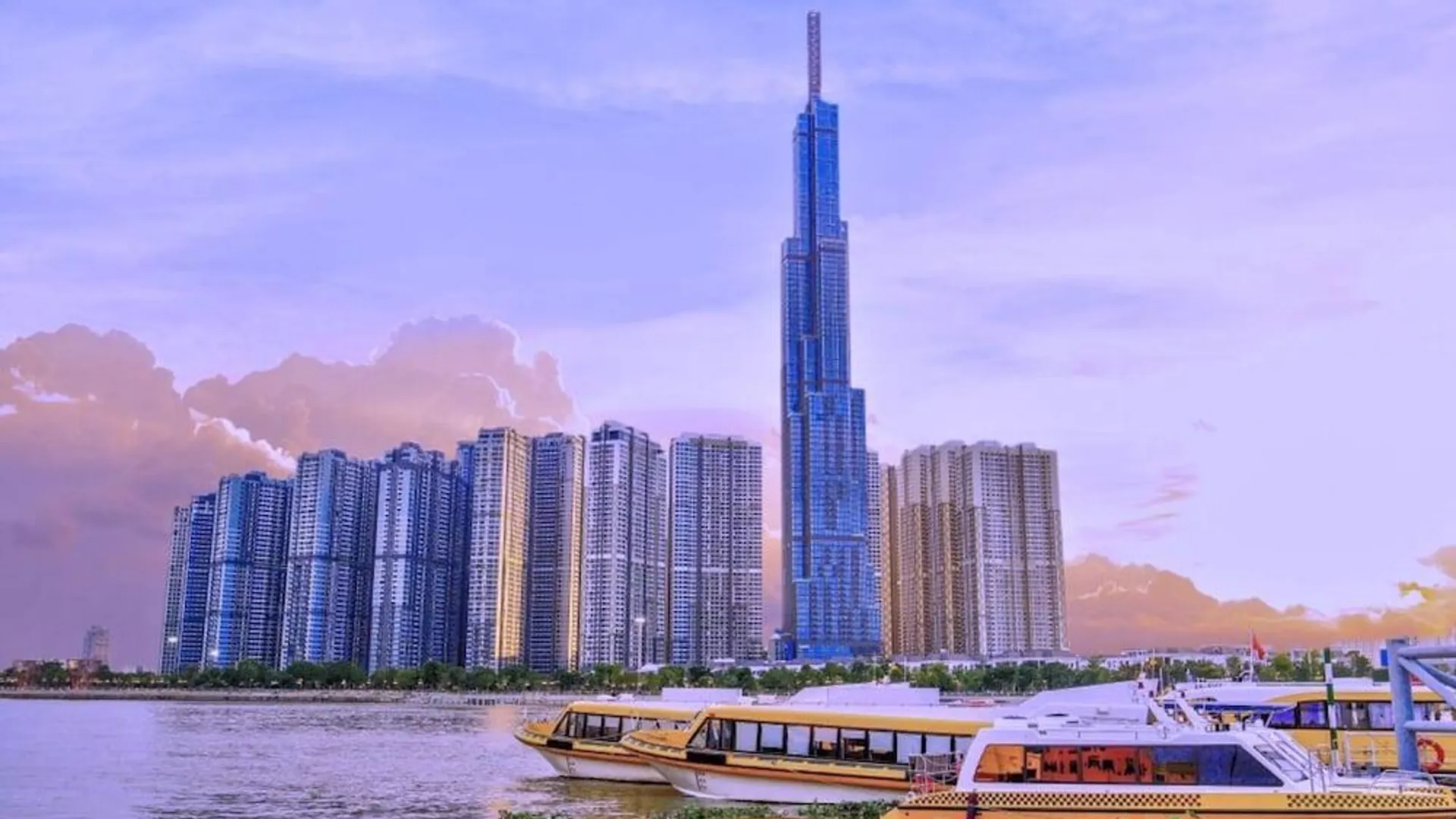호치민 Condotel Imperial Landmark 81 4성급 호텔 전망
