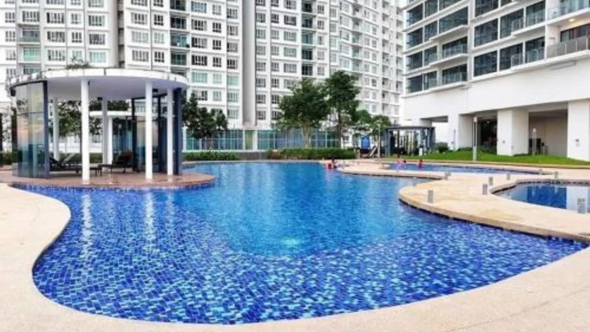 조호바루 / 조호르바루 당가베이의 프라이빗 하우스 (100m², 침실 2개, 프라이빗 욕실 2개) 3성급 게스트하우스 수영장