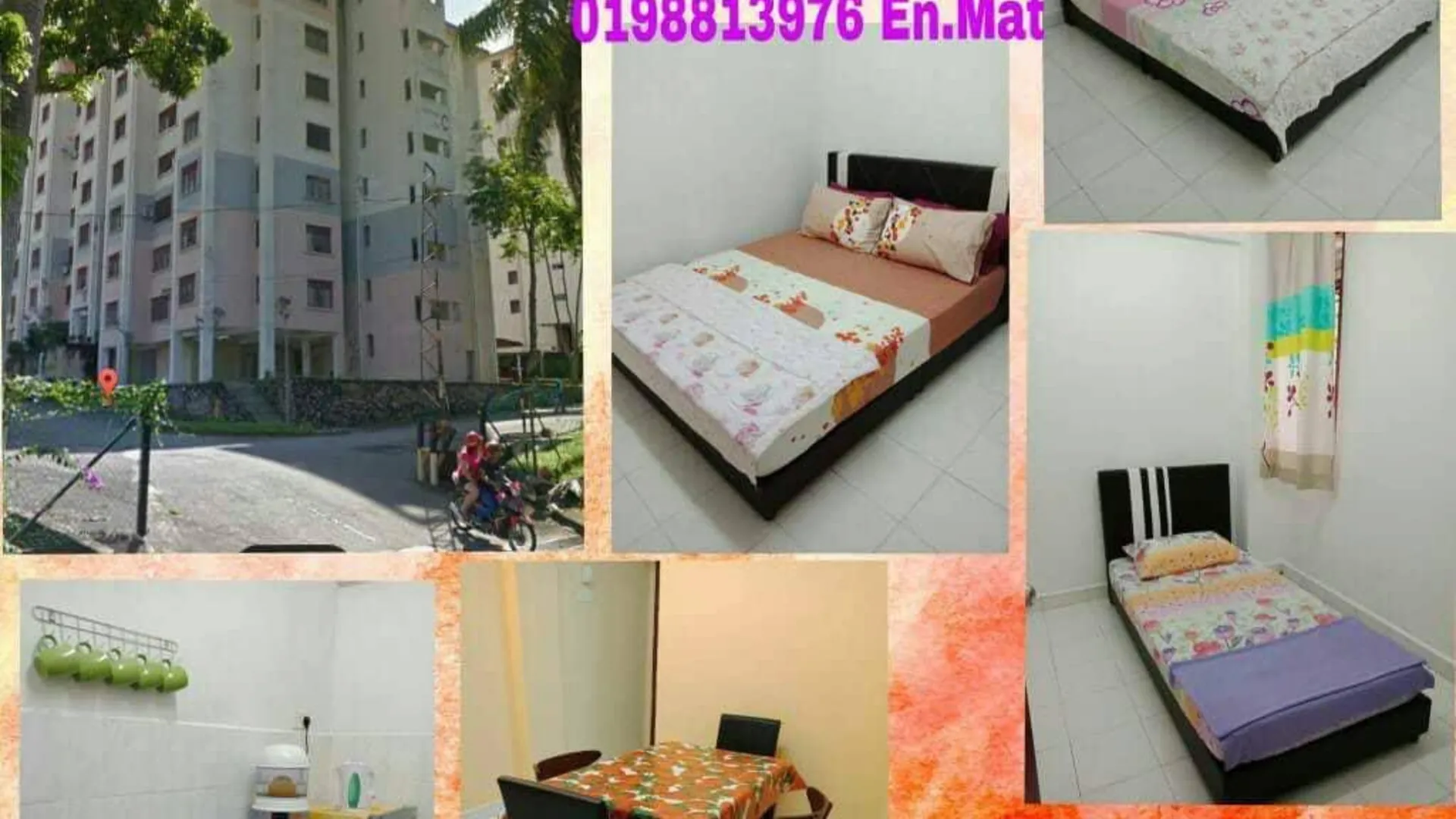 말라카 멜라카텡가의 아파트먼트 (850m², 침실 3개, 프라이빗 욕실 2개) 2성급 싱글룸 객실